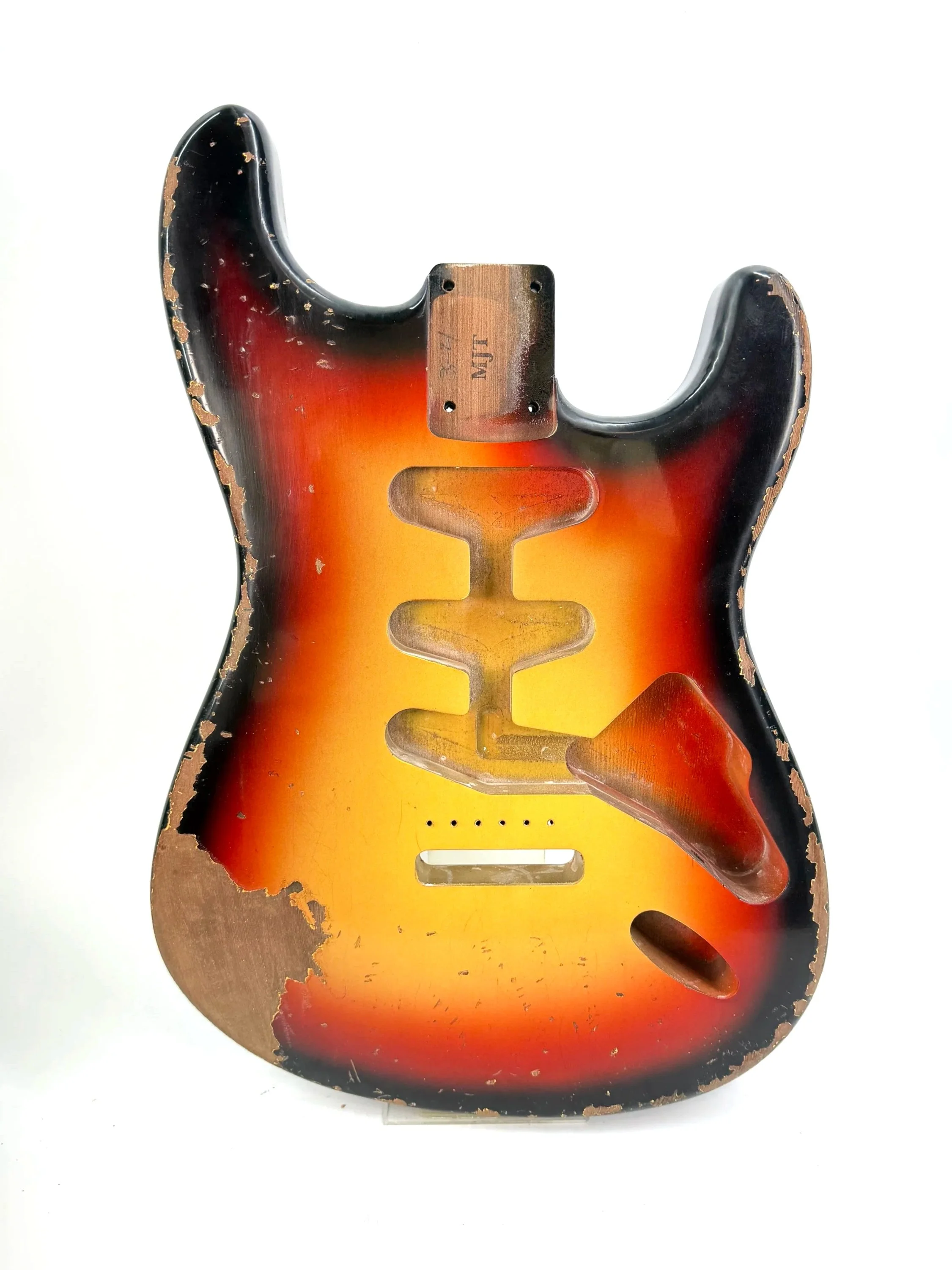 3 Tone Sunburst VTS Body | Old Growth Redwood 3lbs 4oz