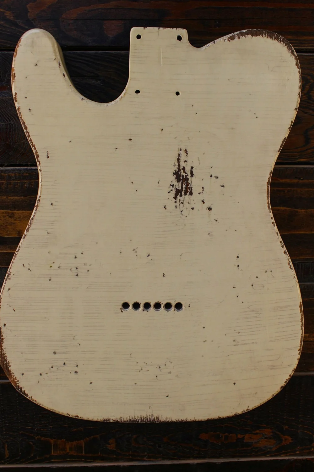 Blond VTT Body | Roasted Swamp Ash — MJT Aged Guitars