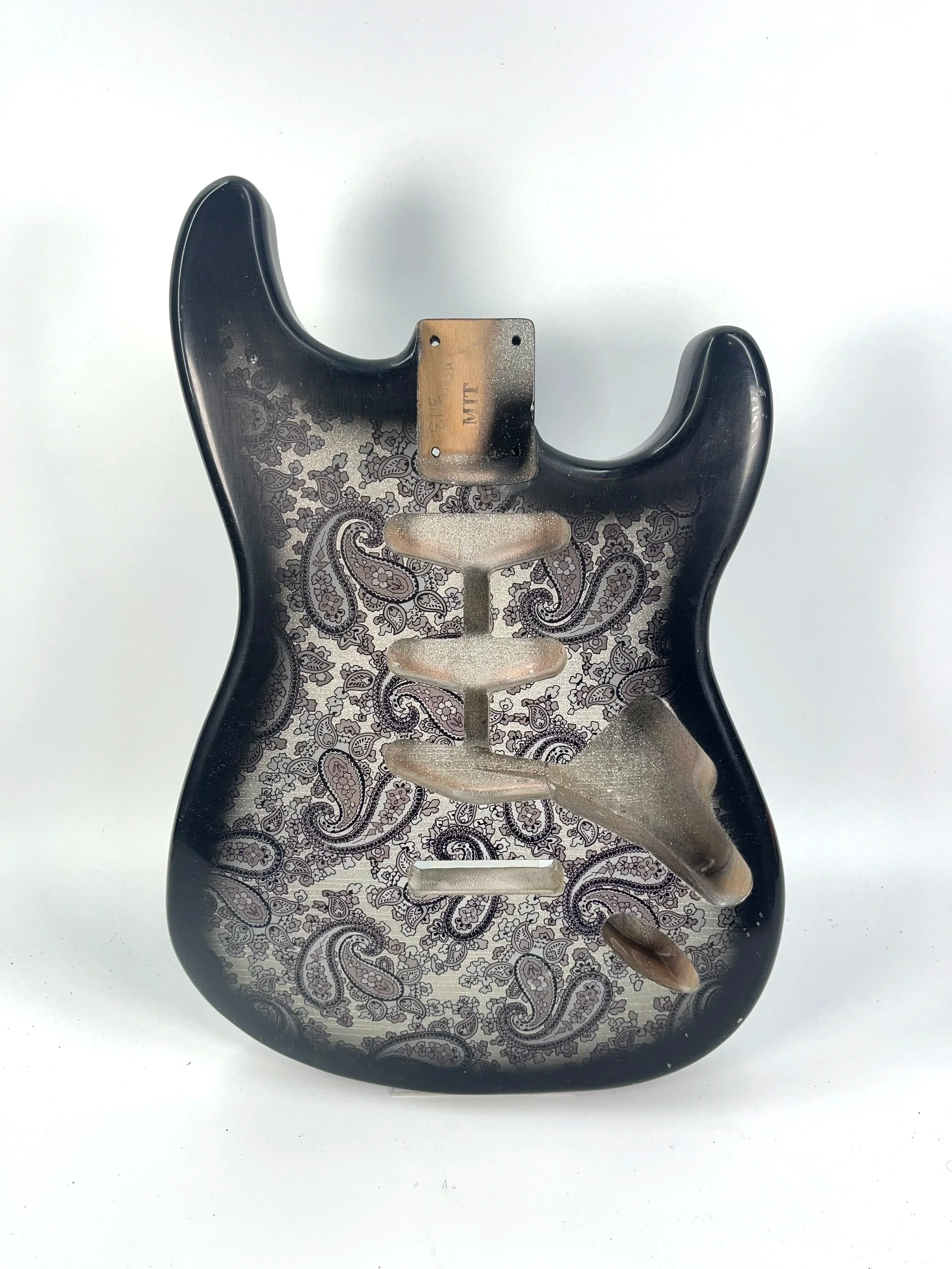 Black Paisley VTS Body | 1-Piece Alder 3lbs 13oz