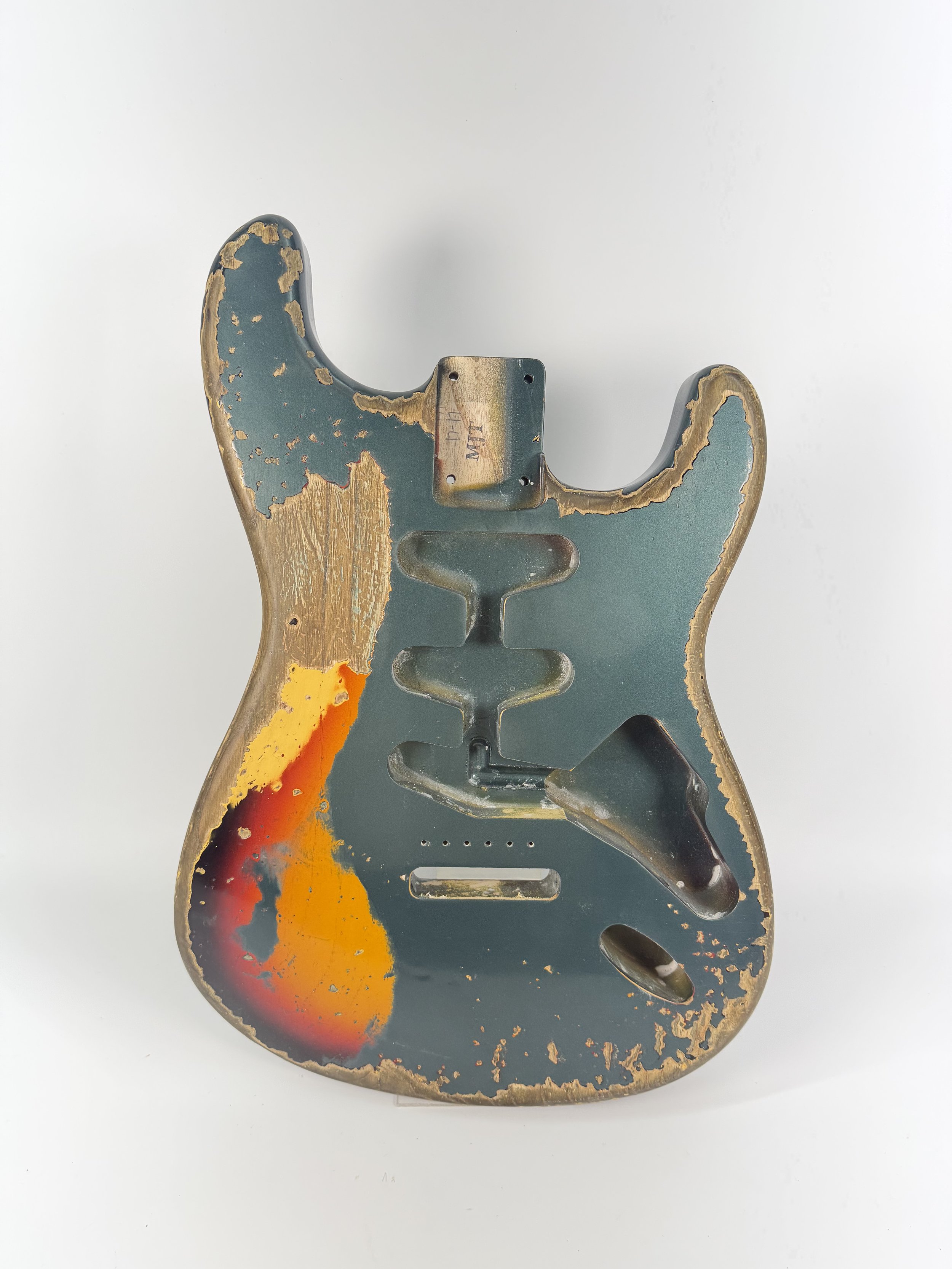Sherwood Green over 3 Tone Sunburst VTS Body | Swamp Ash 4lbs 4oz