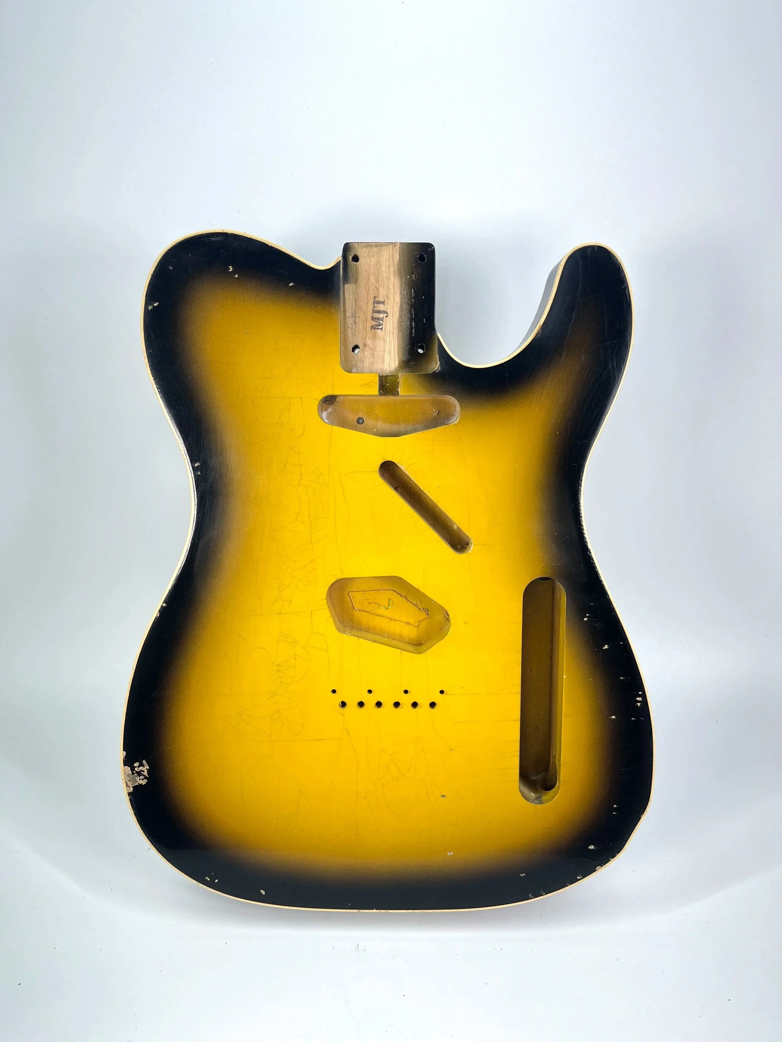 2 Tone Sunburst Double Bound VTT Body | Alder 4lbs 3oz