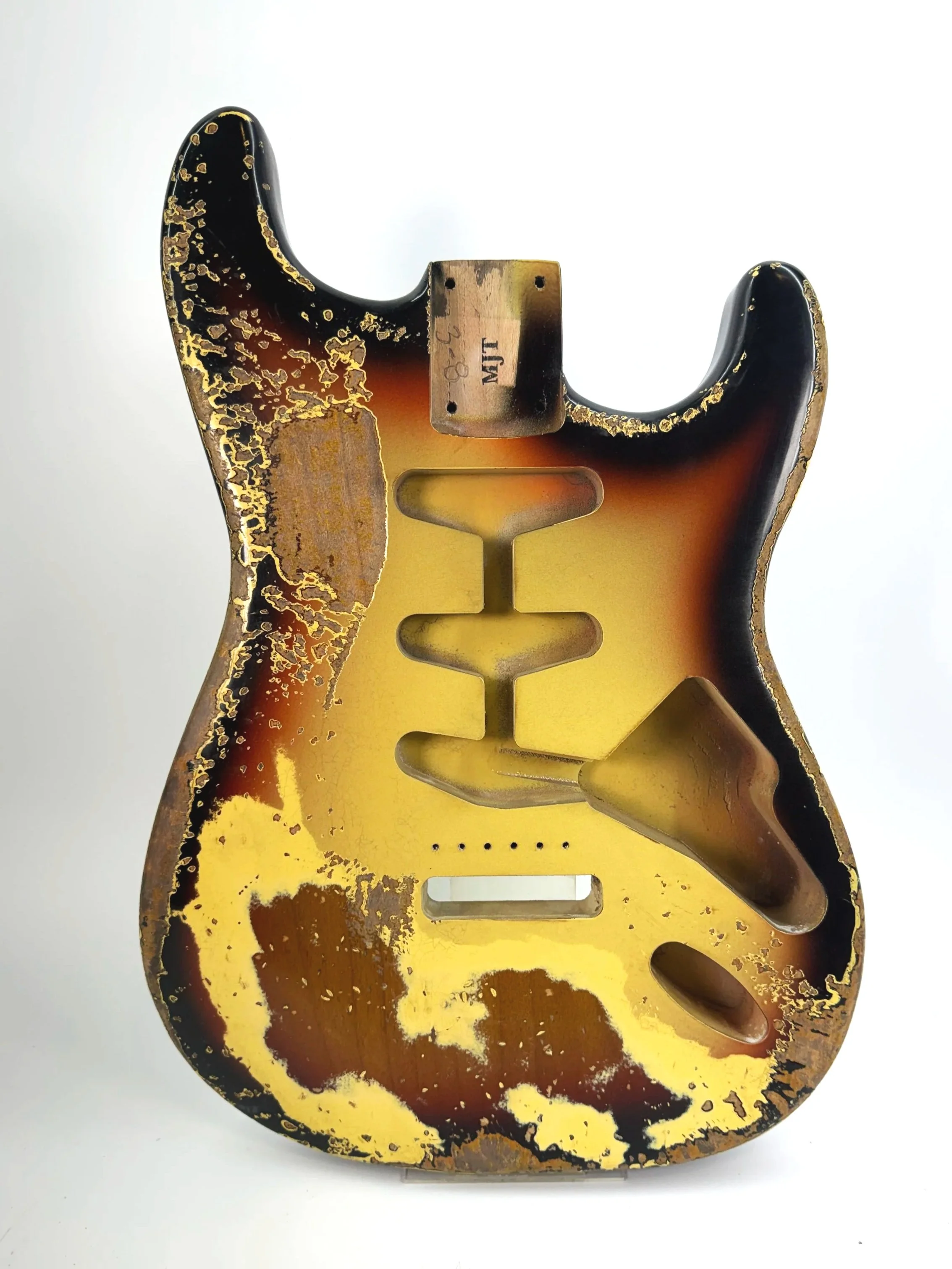 3 Tone over 3 Tone Sunburst VTS Body | Alder 3lbs 8oz