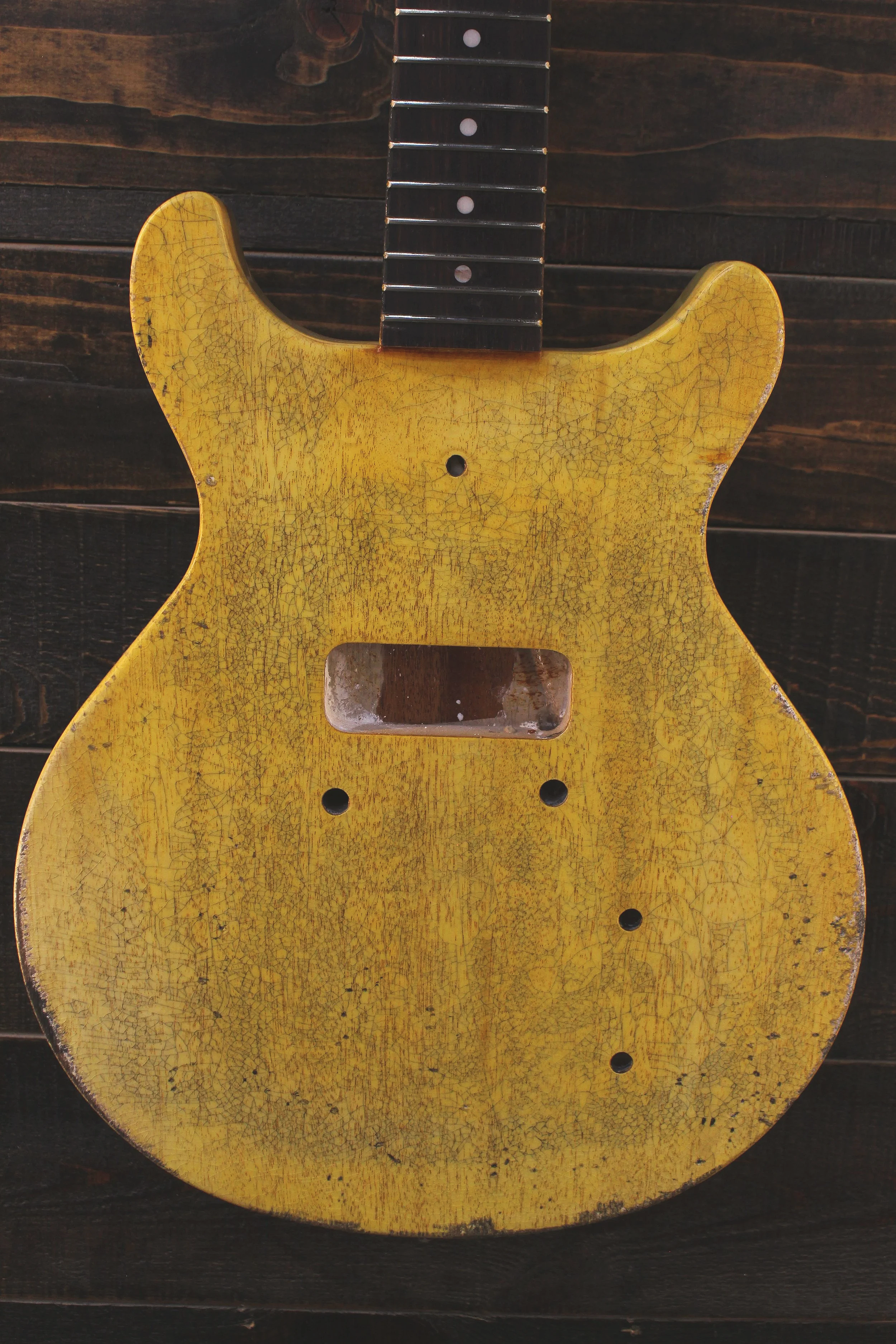 TV Yellow MJT Precision Guitar Kit