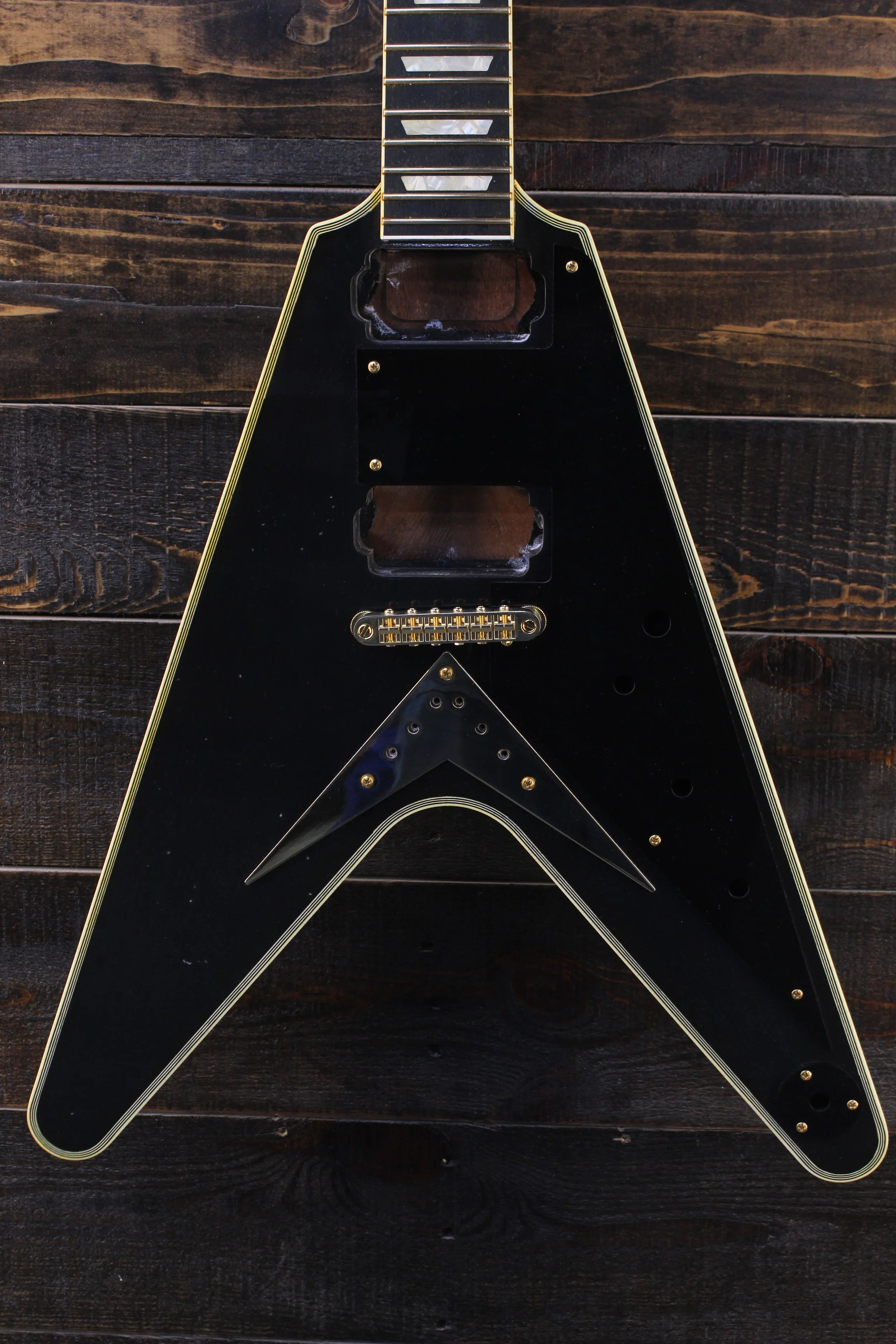 Aged Black MJT Precision Guitar Kit