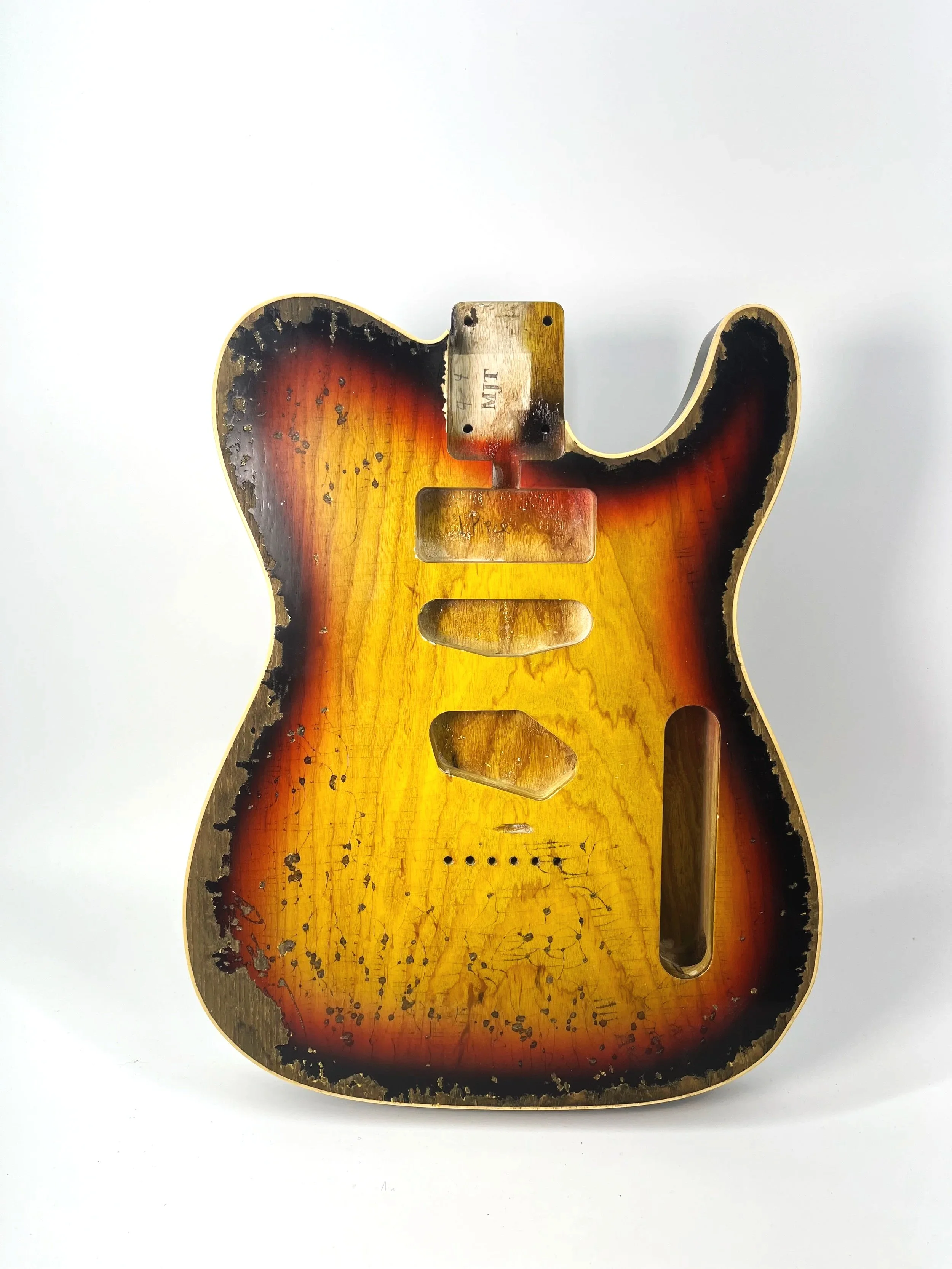 3 Tone Sunburst Double Bound VTT Body | 1-Piece Swamp Ash 4lbs 4oz