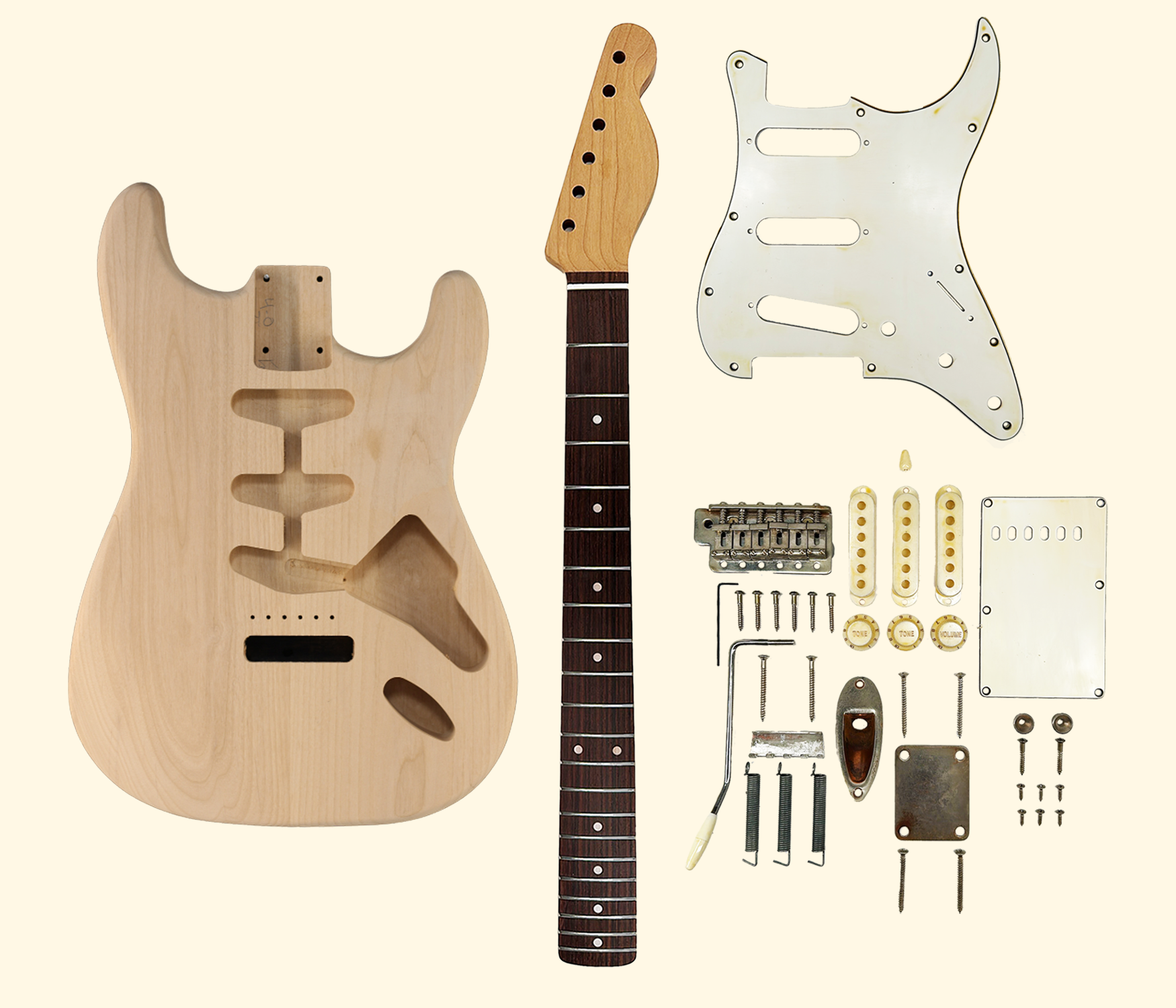Custom-Made Guitar Parts