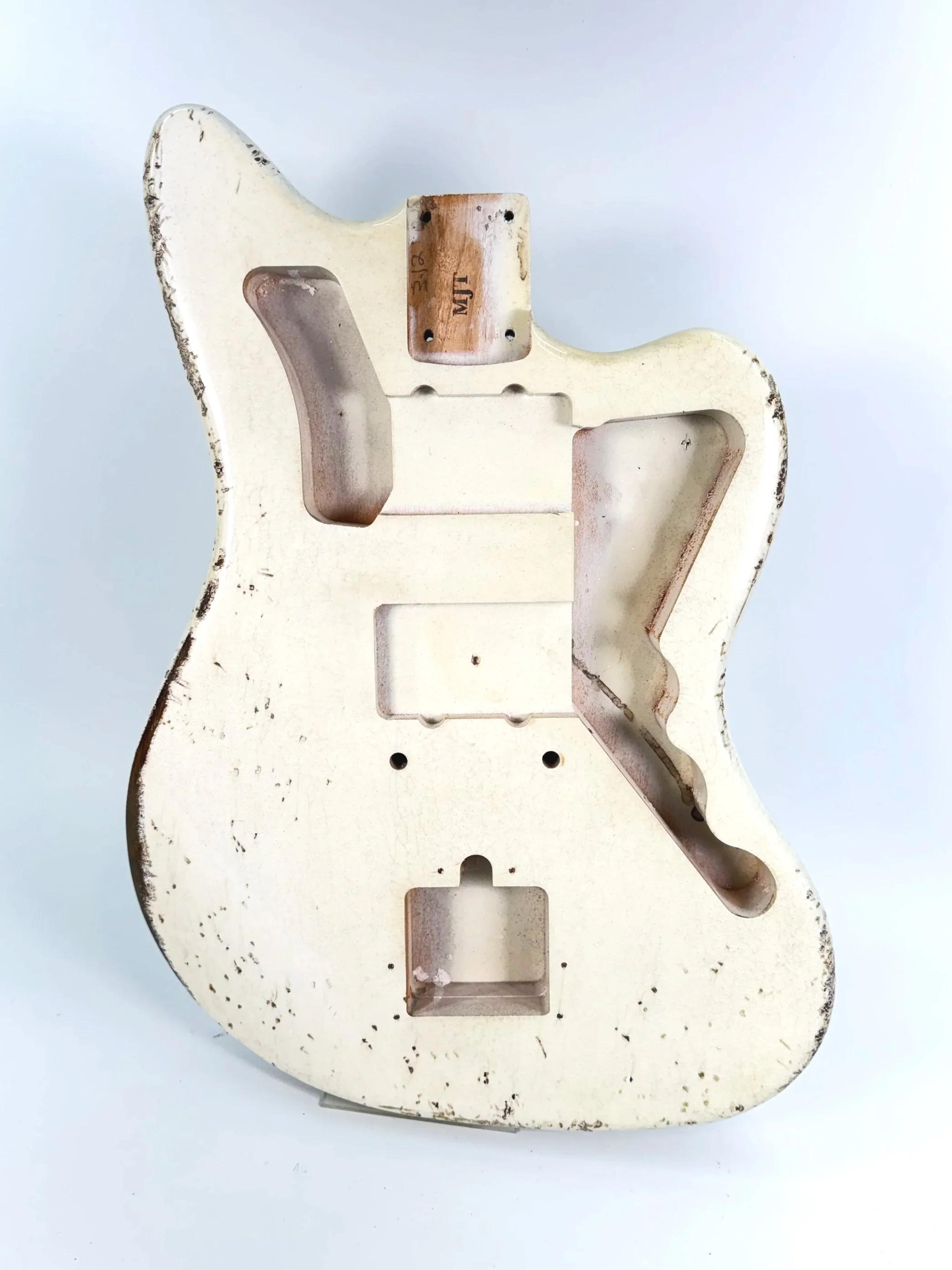 Pearl White Sparkle VTJ Body | Alder 3lbs 12oz