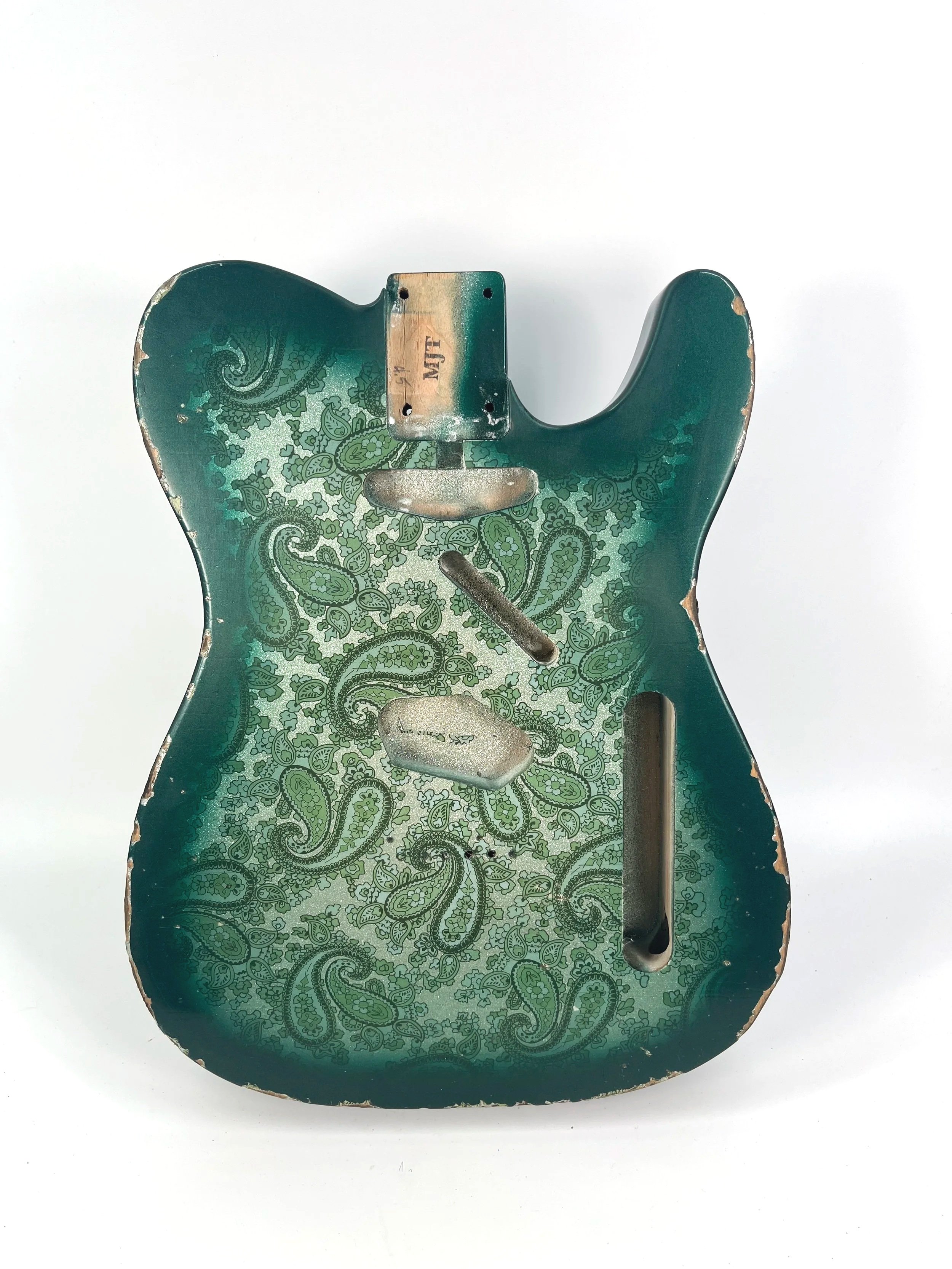 Green Paisley VTT Body | 1-Piece Alder