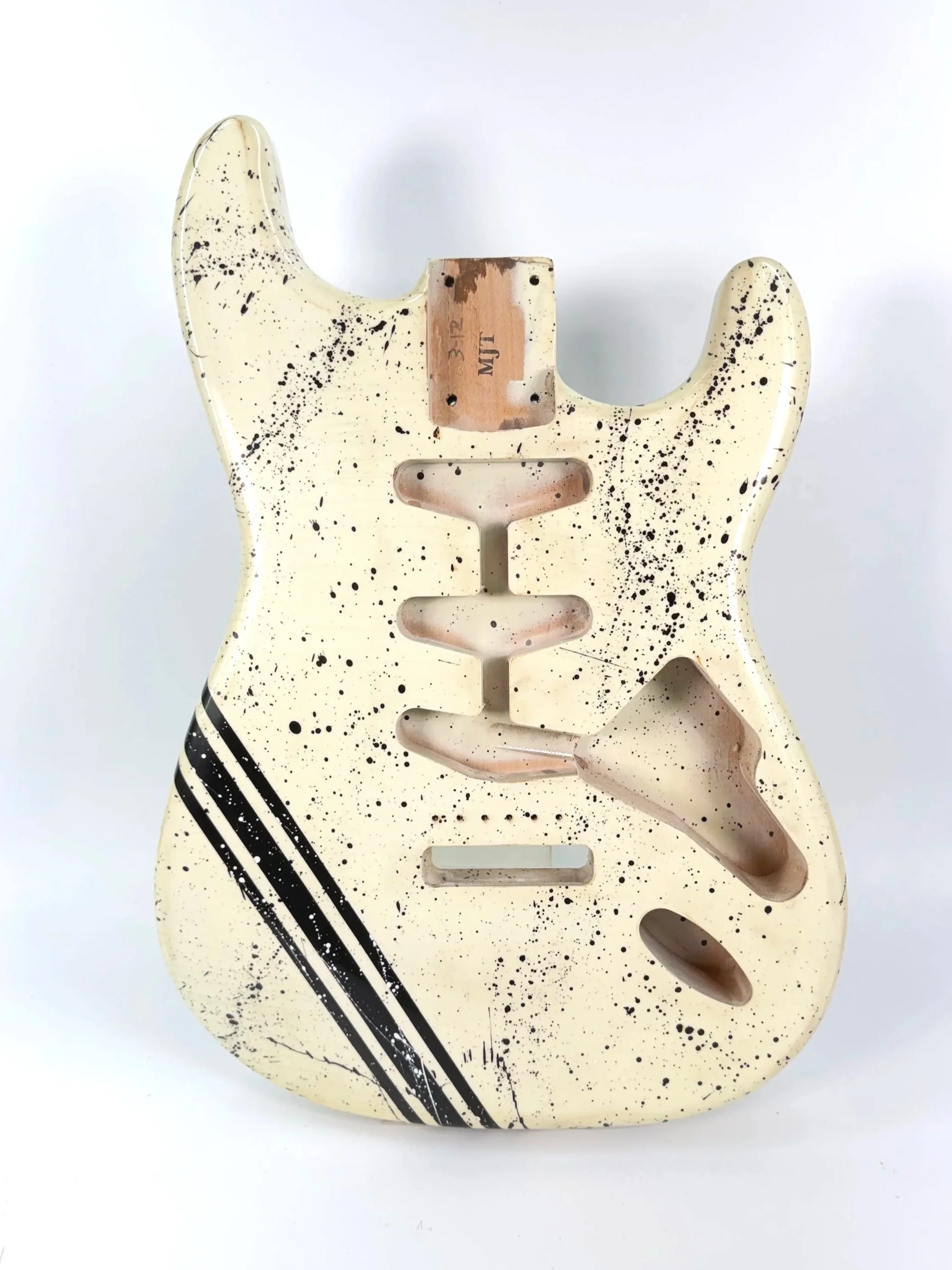 Competition Cream Splatter VTS Body | Alder 3lbs 12oz