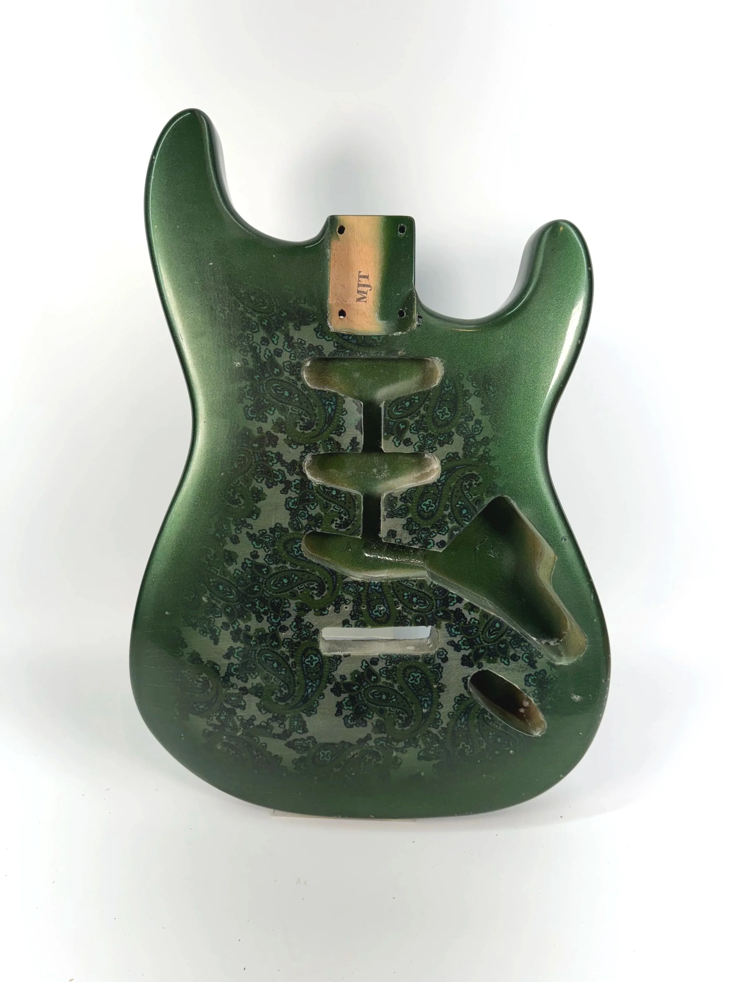 Green Paisley VTS Body | Alder 3lbs 9oz