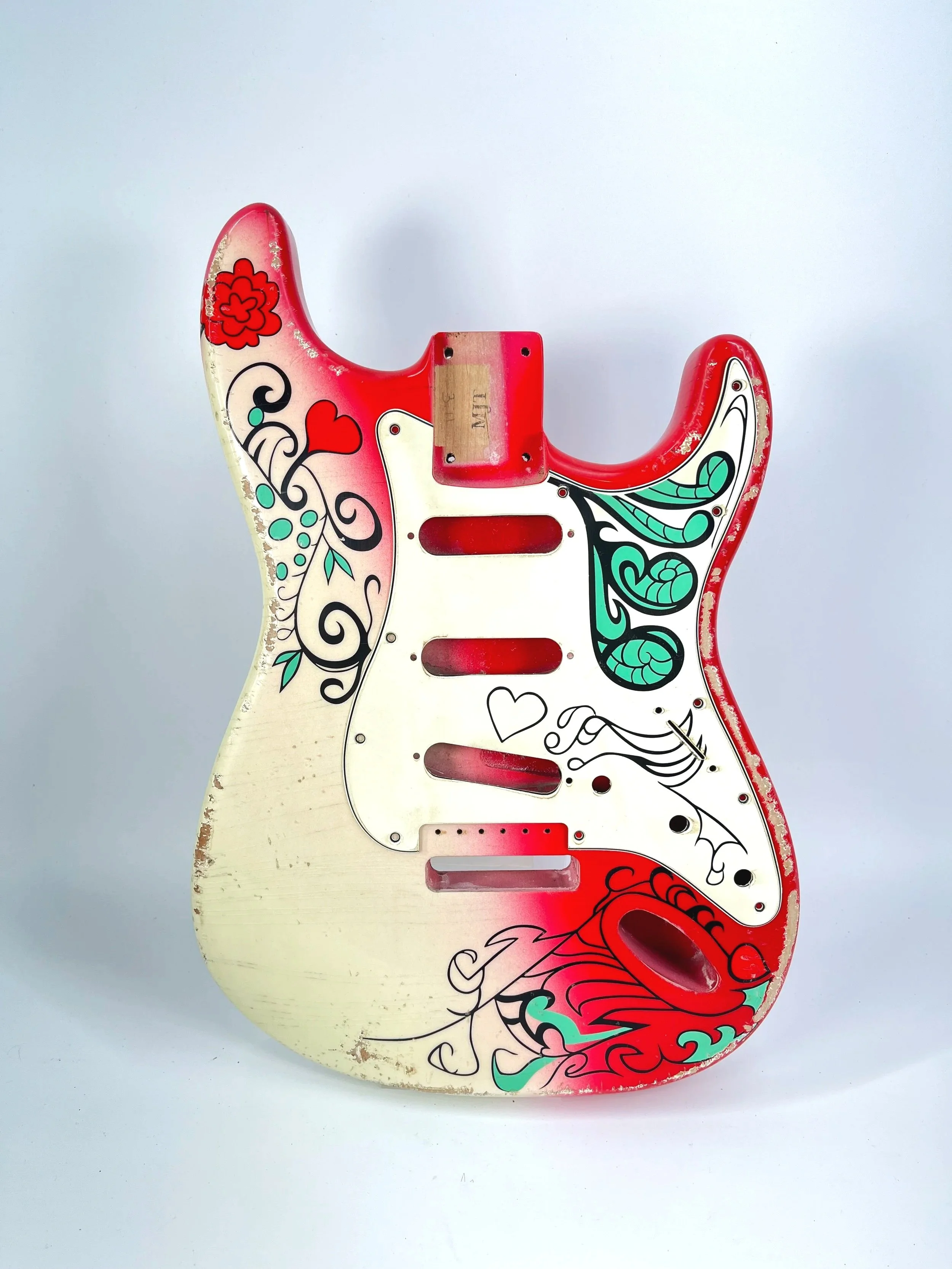 Monterey Pop VTS Body & Pickguard | Alder 3lbs 11oz