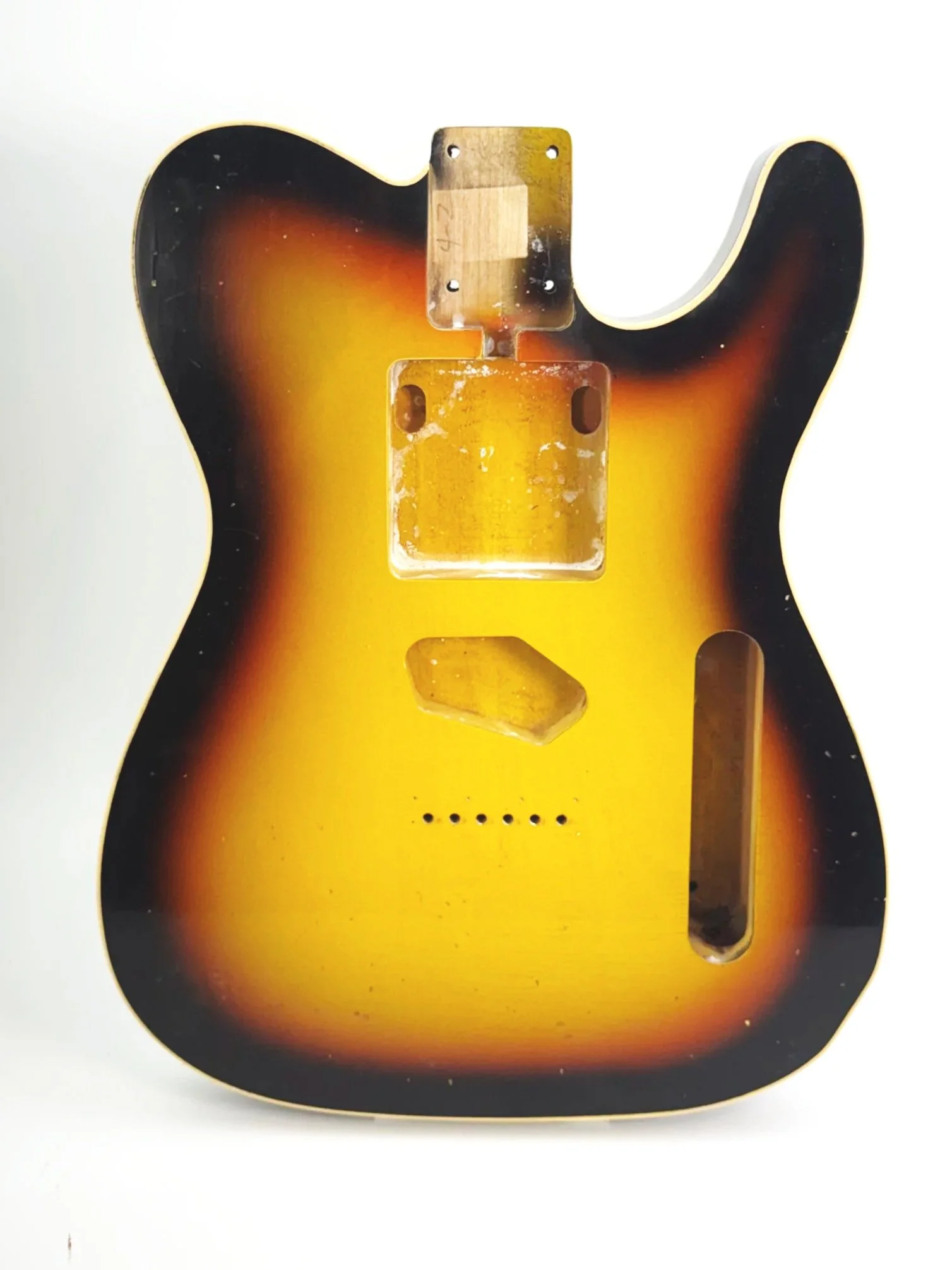 3 Tone Sunburst Double Bound VTT Body | Alder 4lbs 2oz