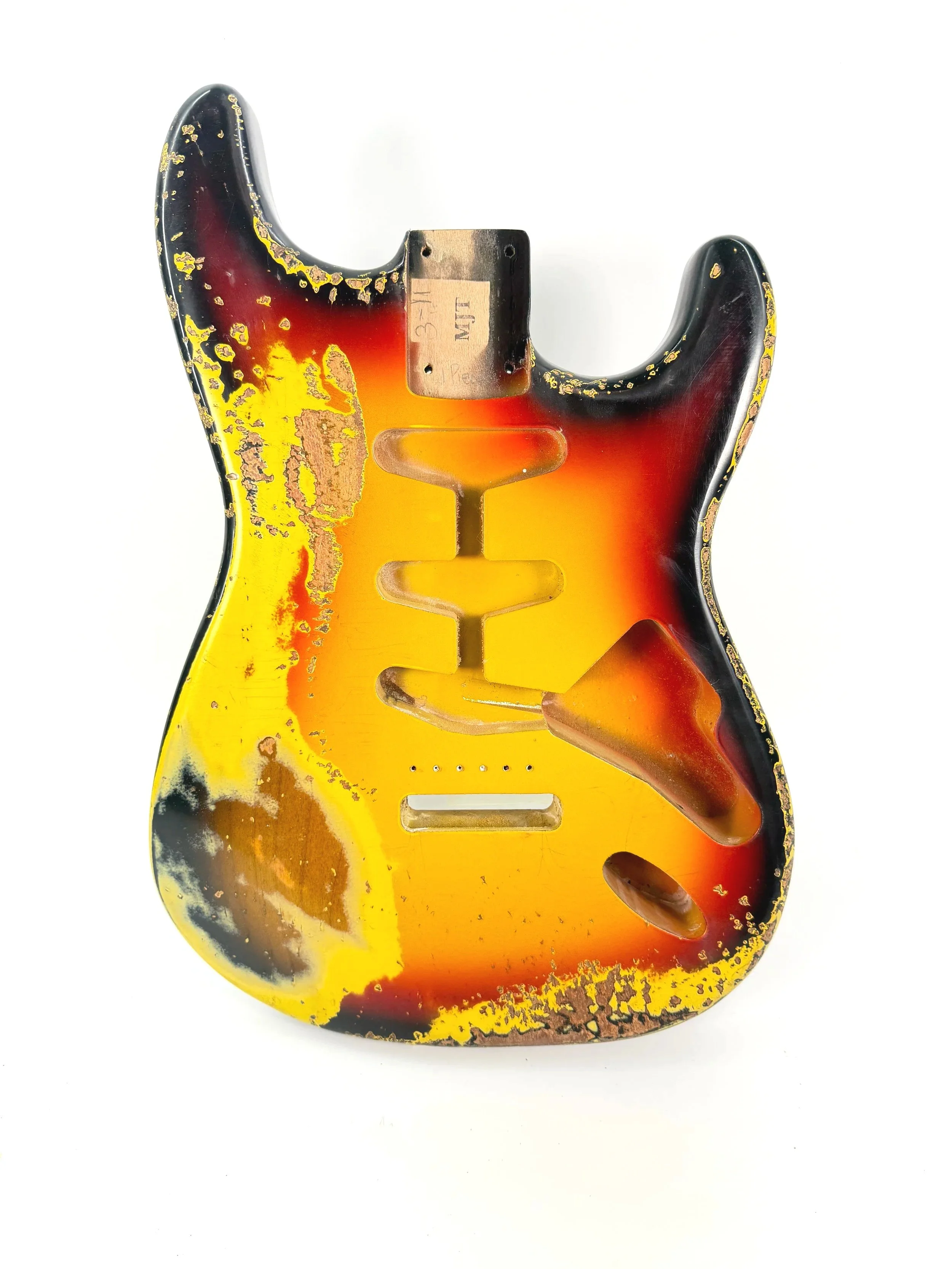 3 Tone over 2 Tone Sunburst VTS Body | Alder 3lbs 11oz