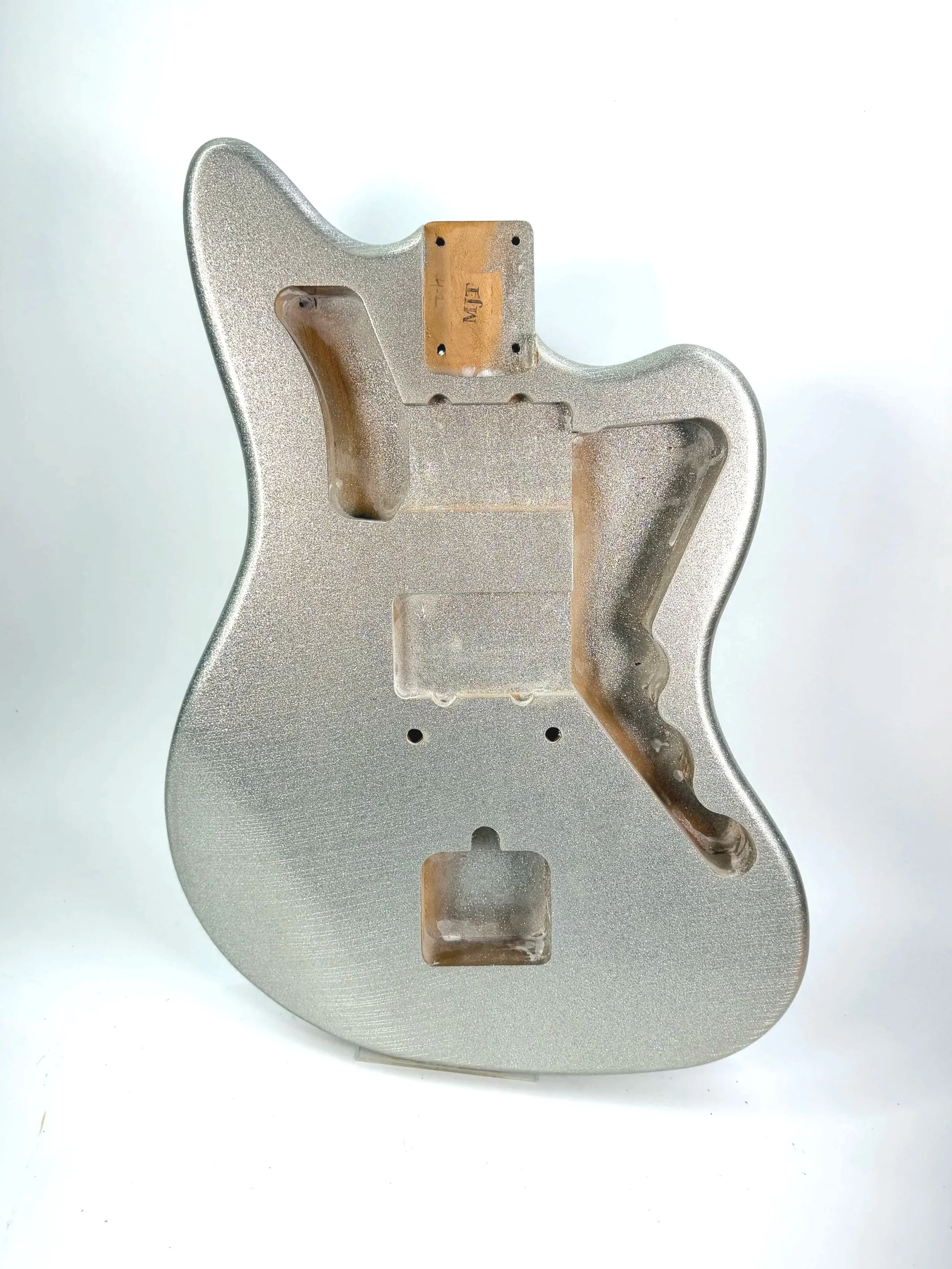 Silver Sparkle Flake VTJ Body | Alder 4lbs 2oz
