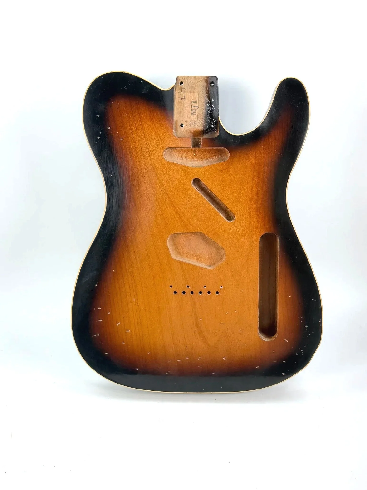 2 Tone Sunburst Double Bound VTT Body | 1-Piece Alder 4lbs 7oz