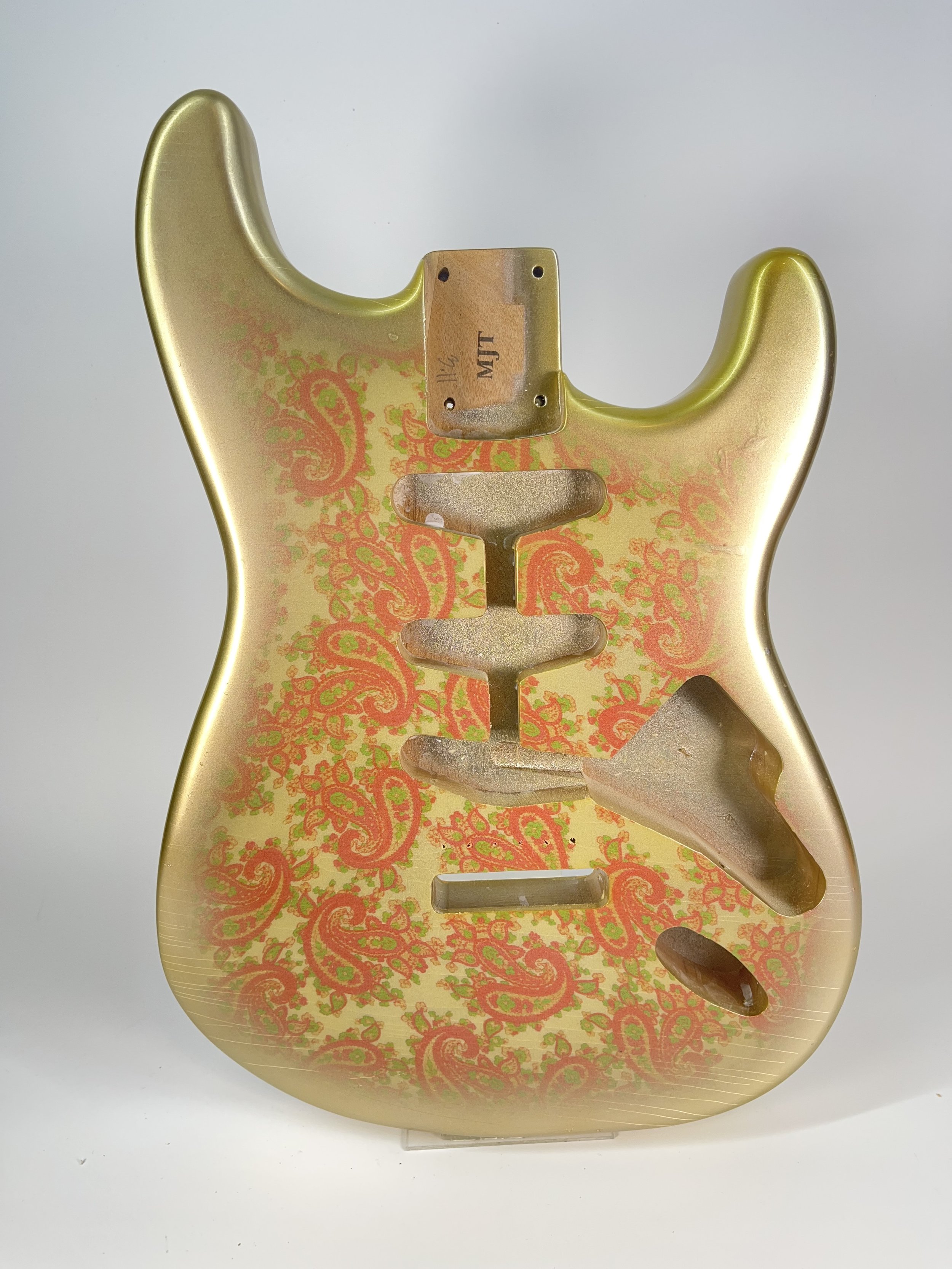 Pink Paisley VTS Body | Alder 3lbs 11oz