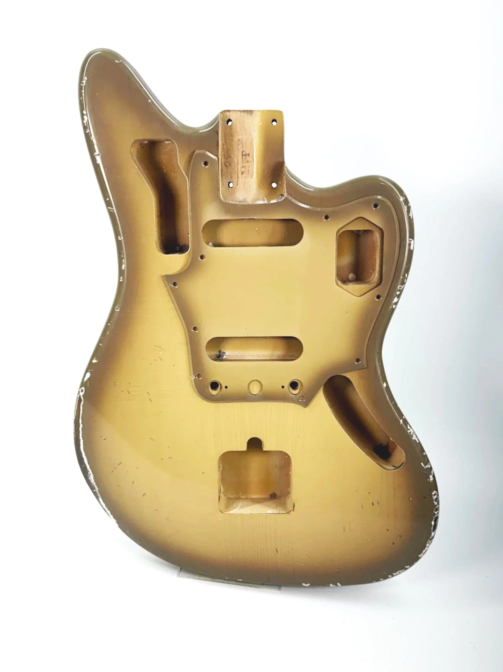 Antigua Burst VTJG Body With Pickguard | 1 Piece Alder 3lbs 12oz