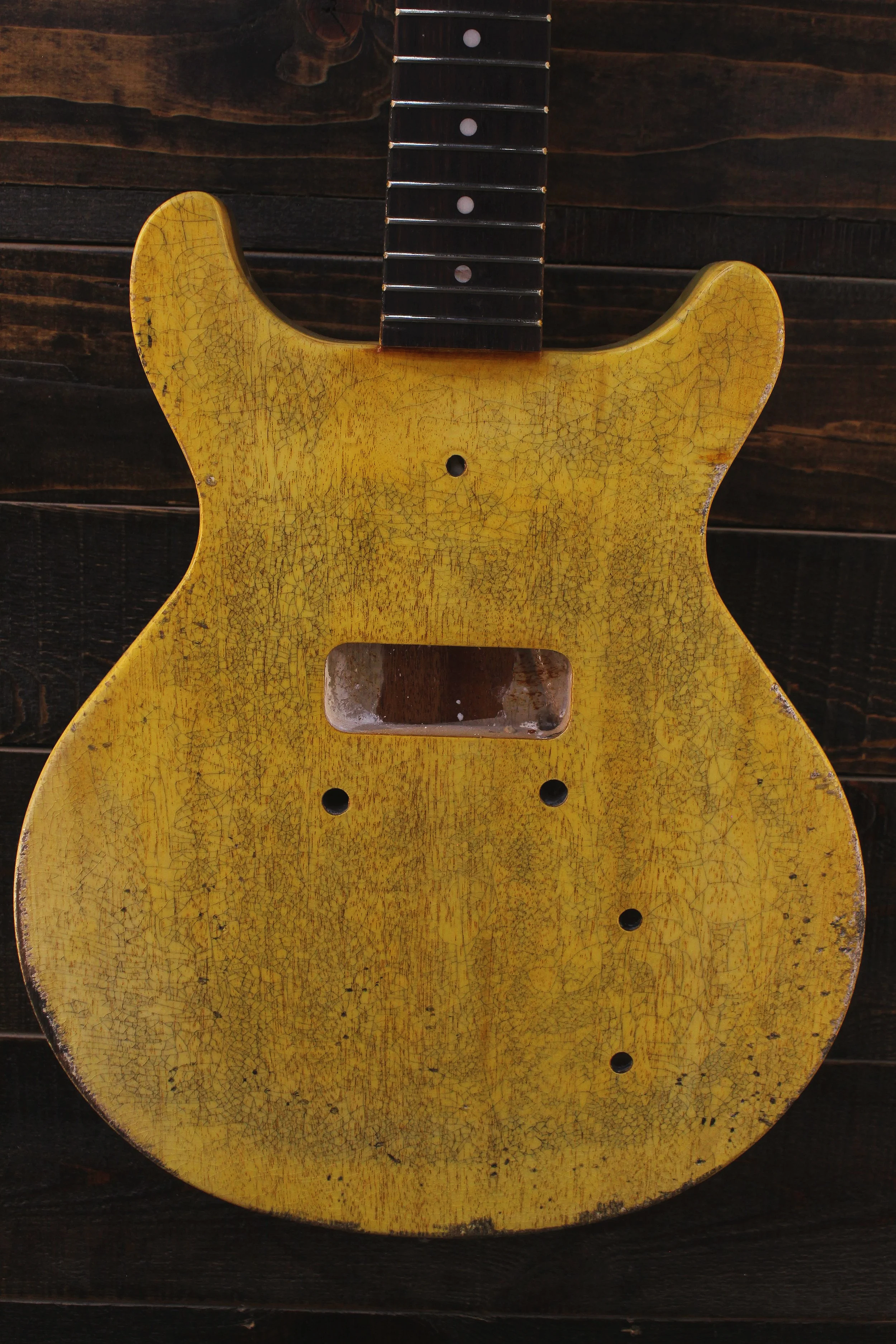 TV Yellow MJT Precision Guitar Kit