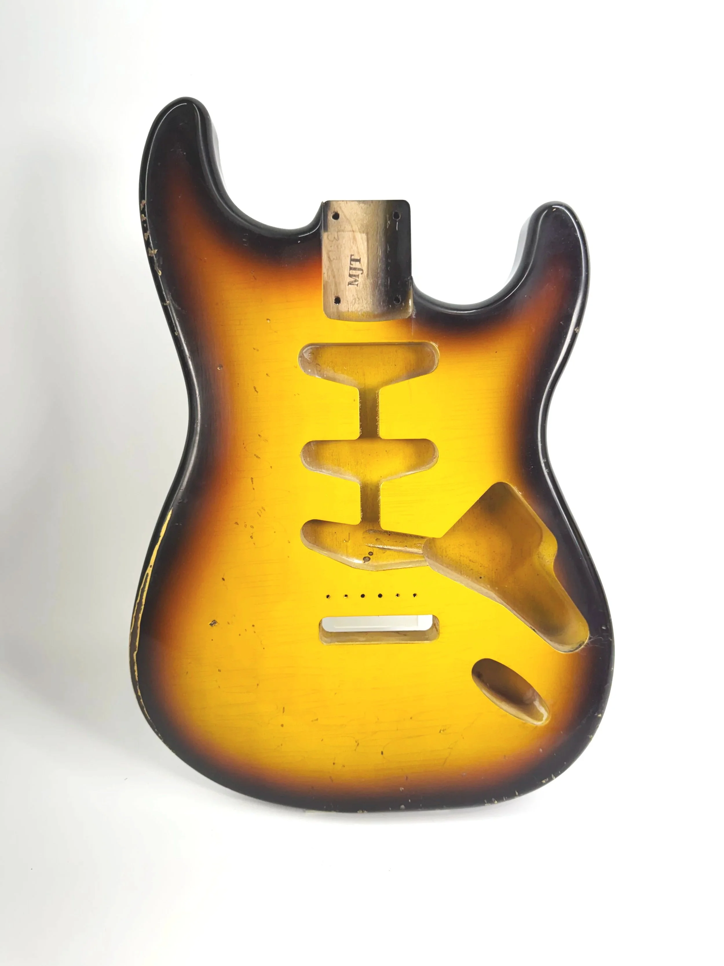 Faded 3 Tone Sunburst VTS Body | 1-Piece Alder 3lbs 13oz