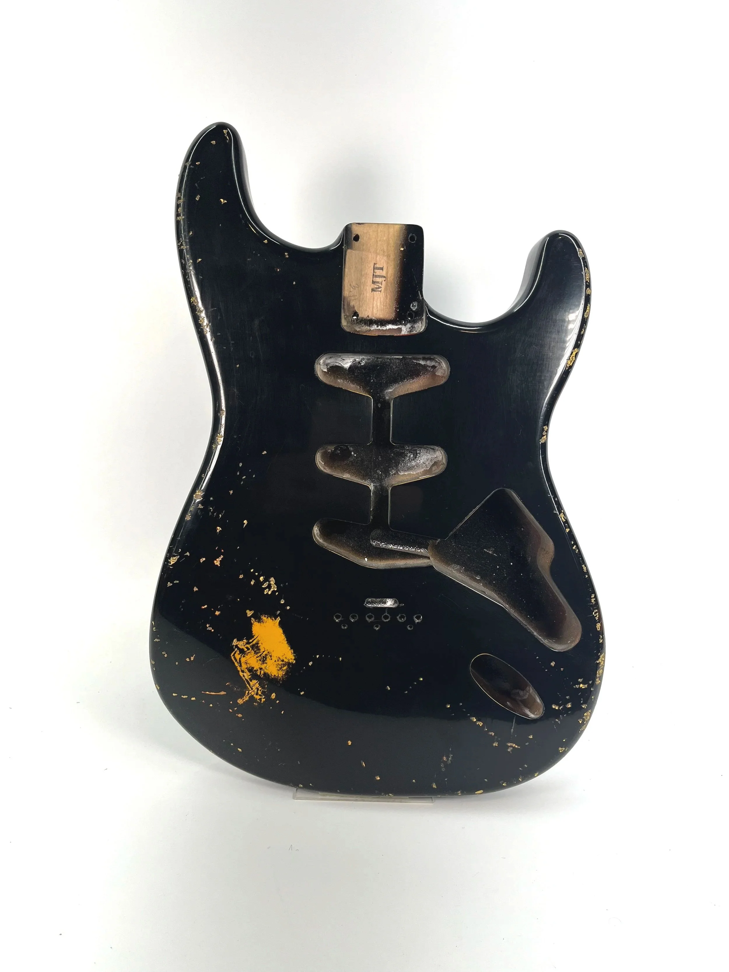 Black over 3 Tone Sunburst VTS Hardtail Body | Alder 3lbs 11oz