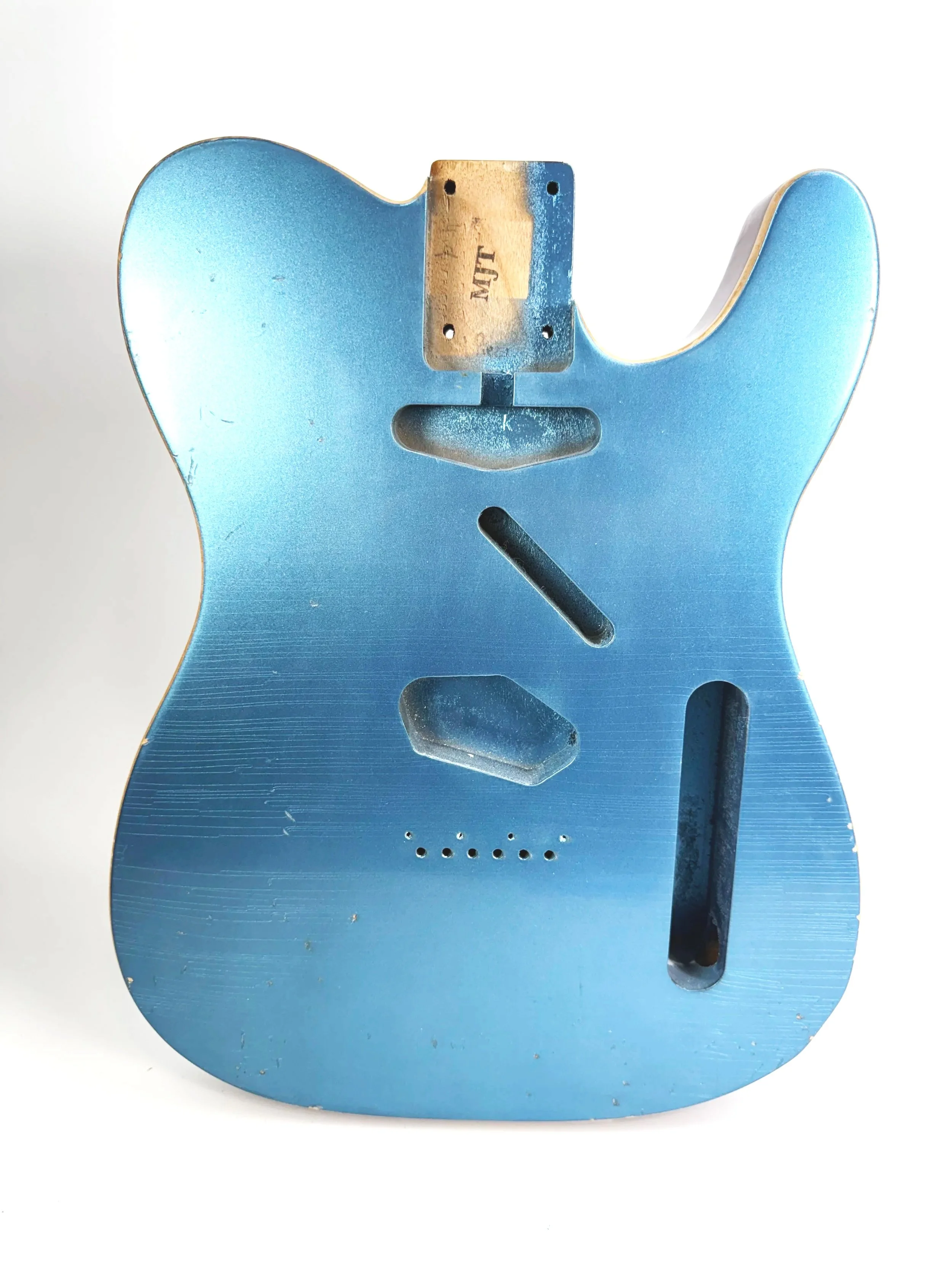 Lake Placid Blue w/Natural Sides & Back VTT | 1-Piece Alder