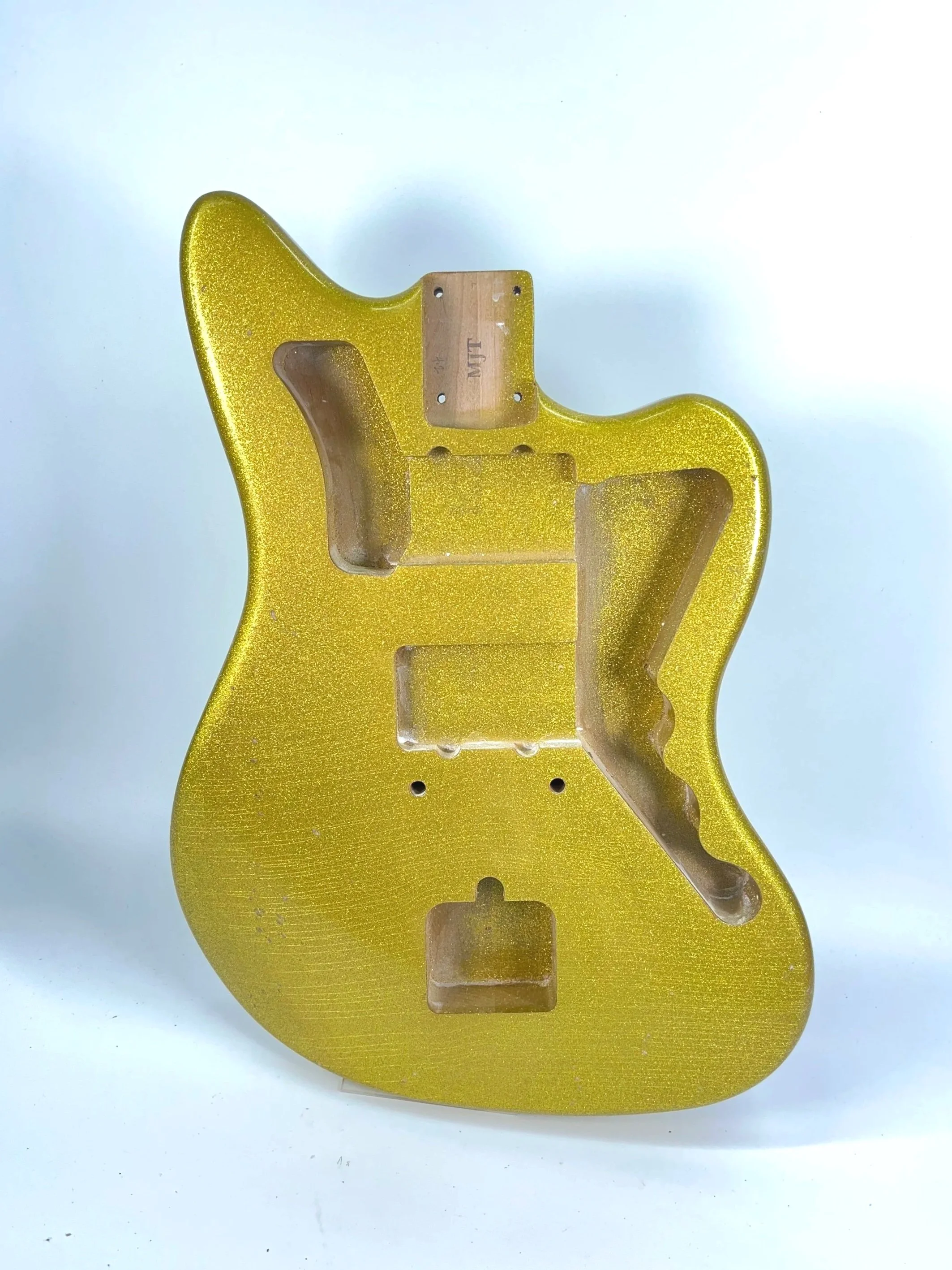 Gold Sparkle Flake VTJ Body | Alder 4lbs 2oz