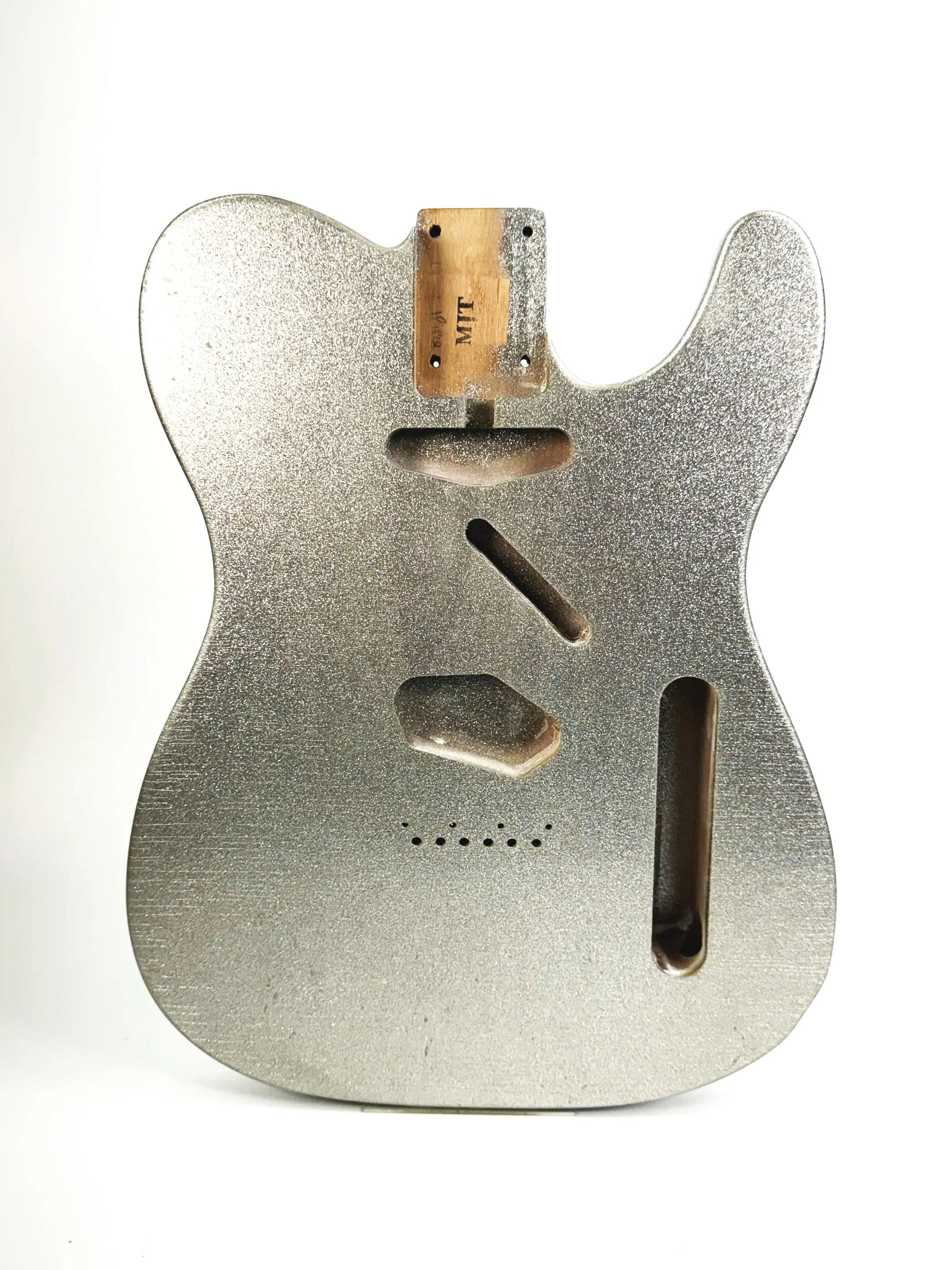 Silver Sparkle Flake VTT Body | 1-Piece Alder