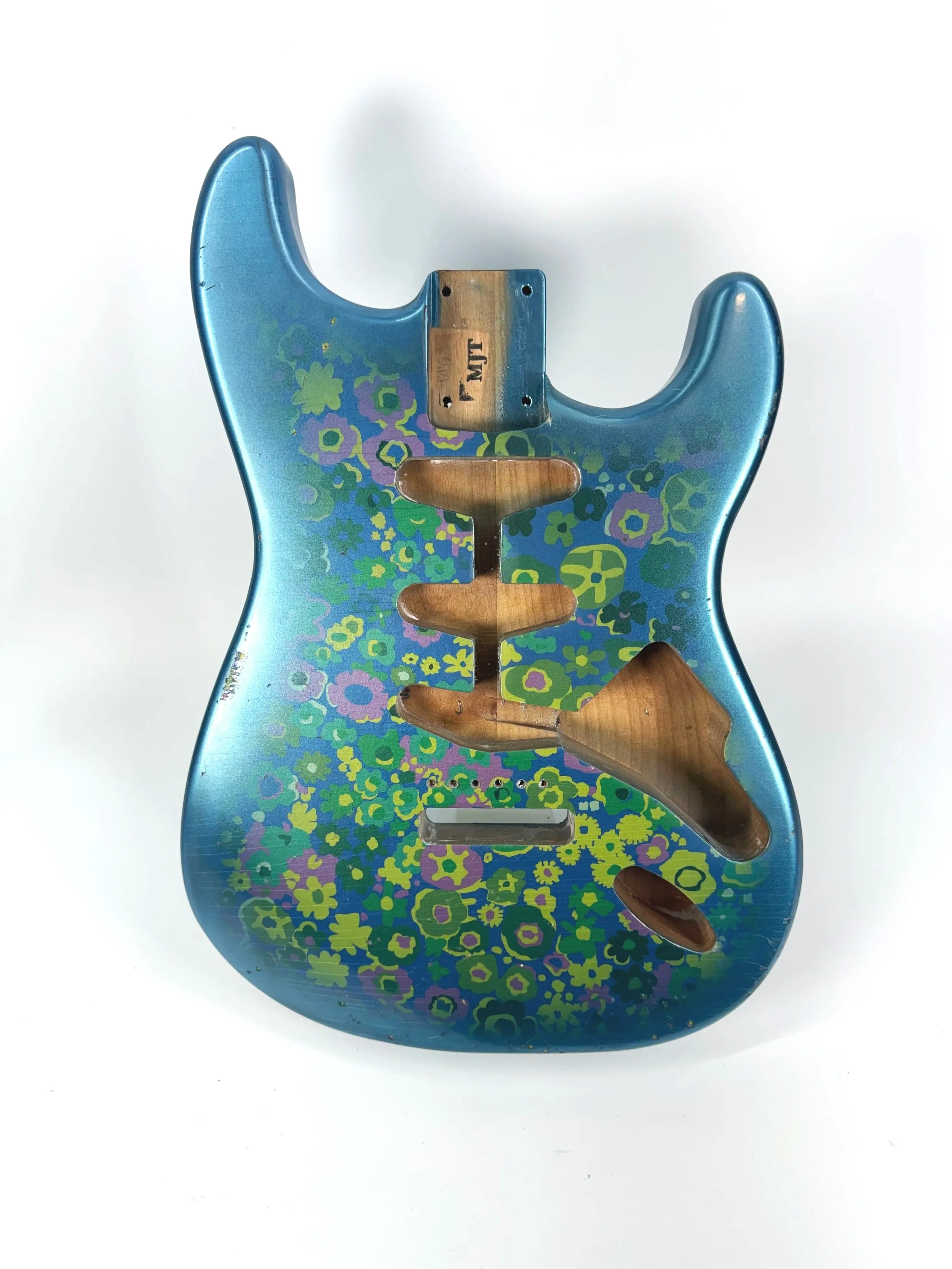 Blue Floral VTS Body | Alder 3lbs 12oz