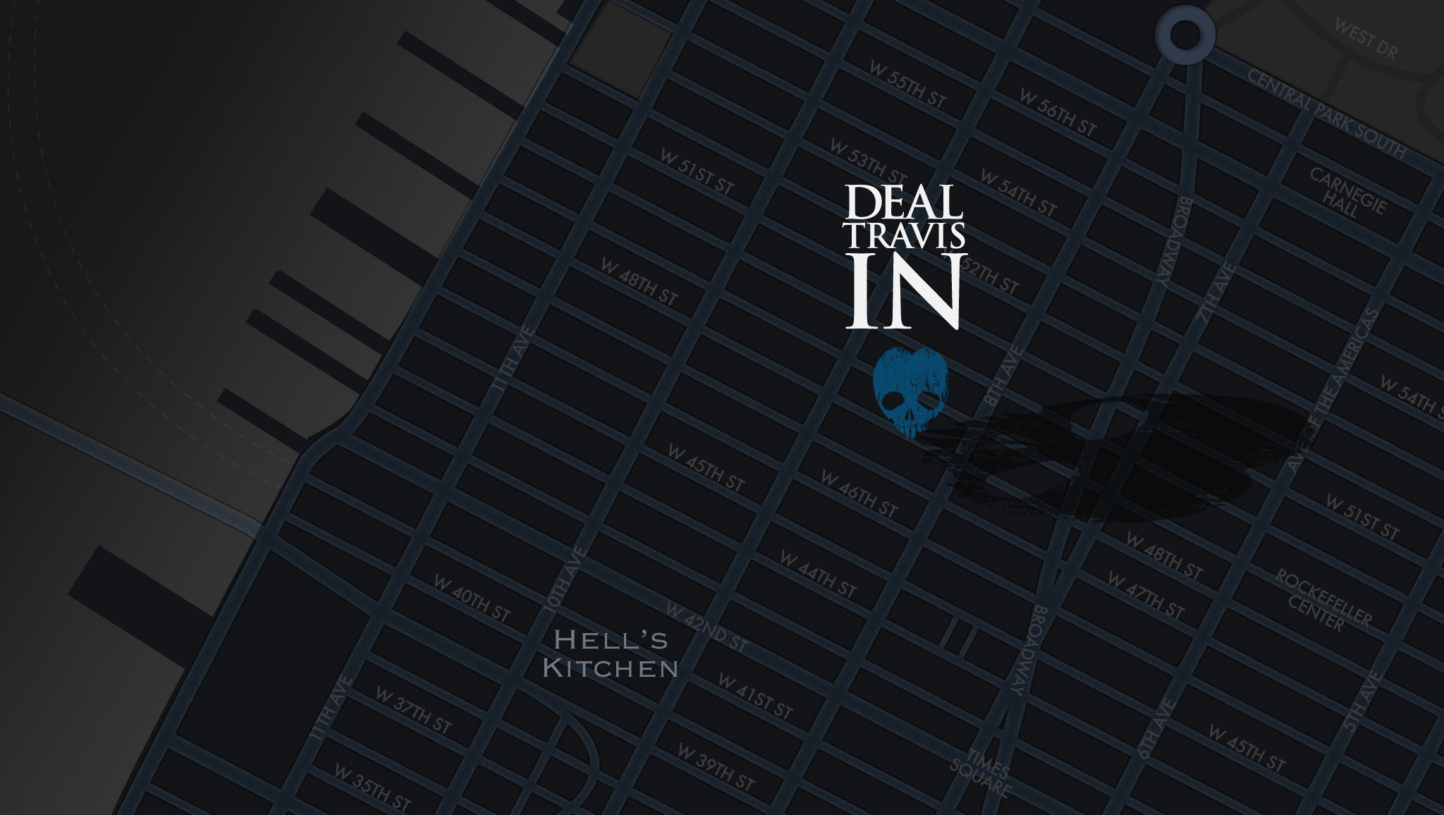 Title card map for Deal Travis In