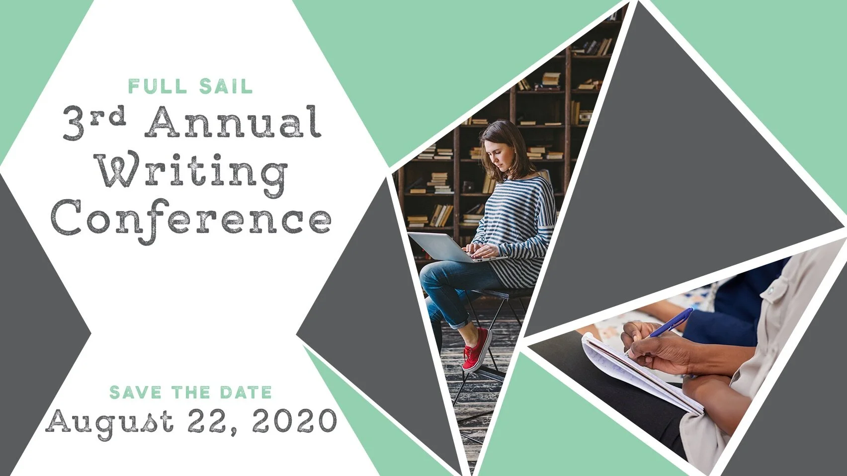 3rd&nbsp;Annual Full Sail Writing Conference hosted by Jennie Jarvis &amp; Erin Moore