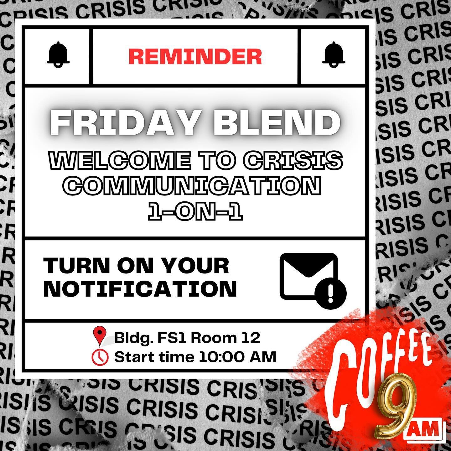 MAY FRIDAY BLEND‼️‼️‼️

📌 Attendance is required for campus students.