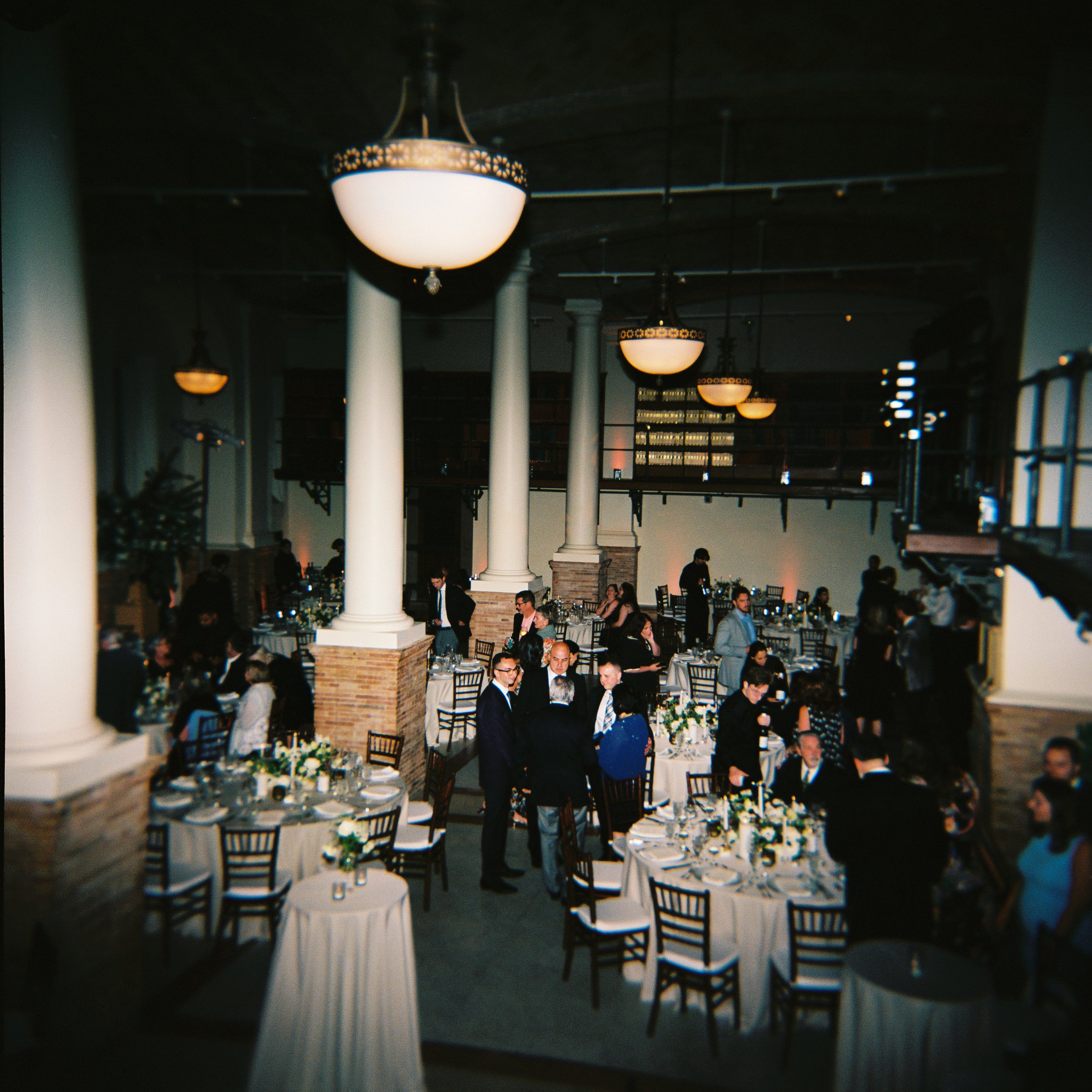 boston pubilc library gustavo room reception on film