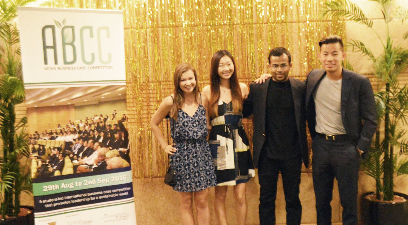3rd place finish @ Asia Business Case Competition, Nanyang (Singapore) September 2016