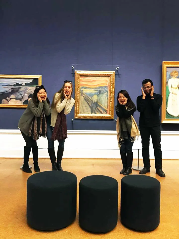 "The Scream" (Oslo, Norway) February 2017