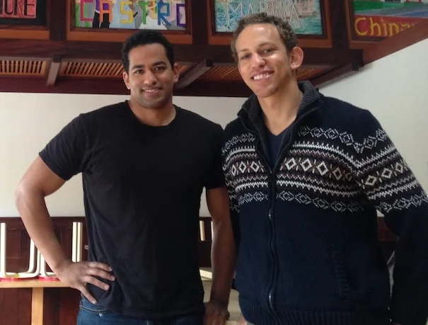 Brothers Adar and Saadi Halil's ice cream shop opened on Wednesday afternoon.