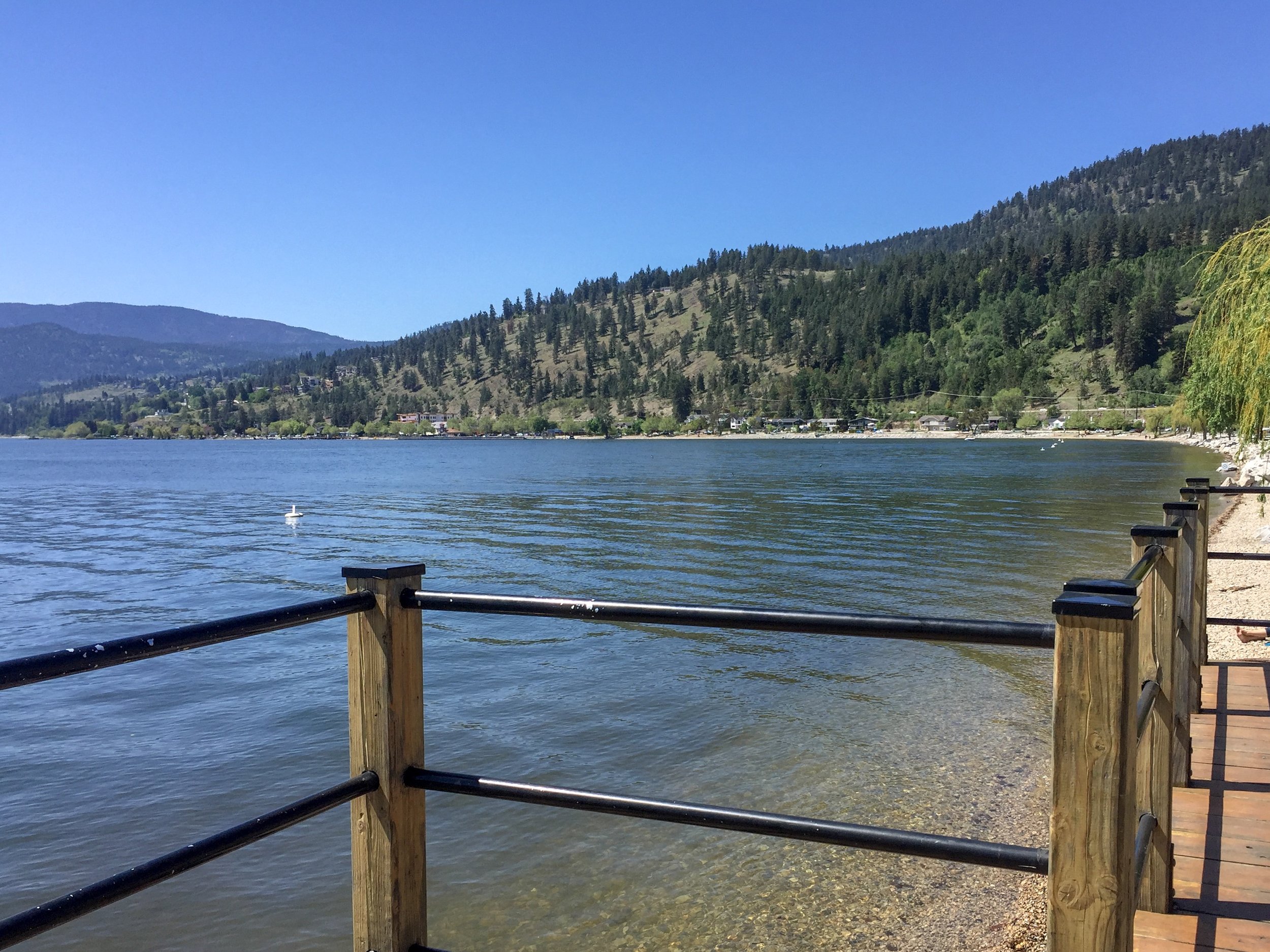 Beach Avenue Downtown Peachland Neighbourhood Lakeview