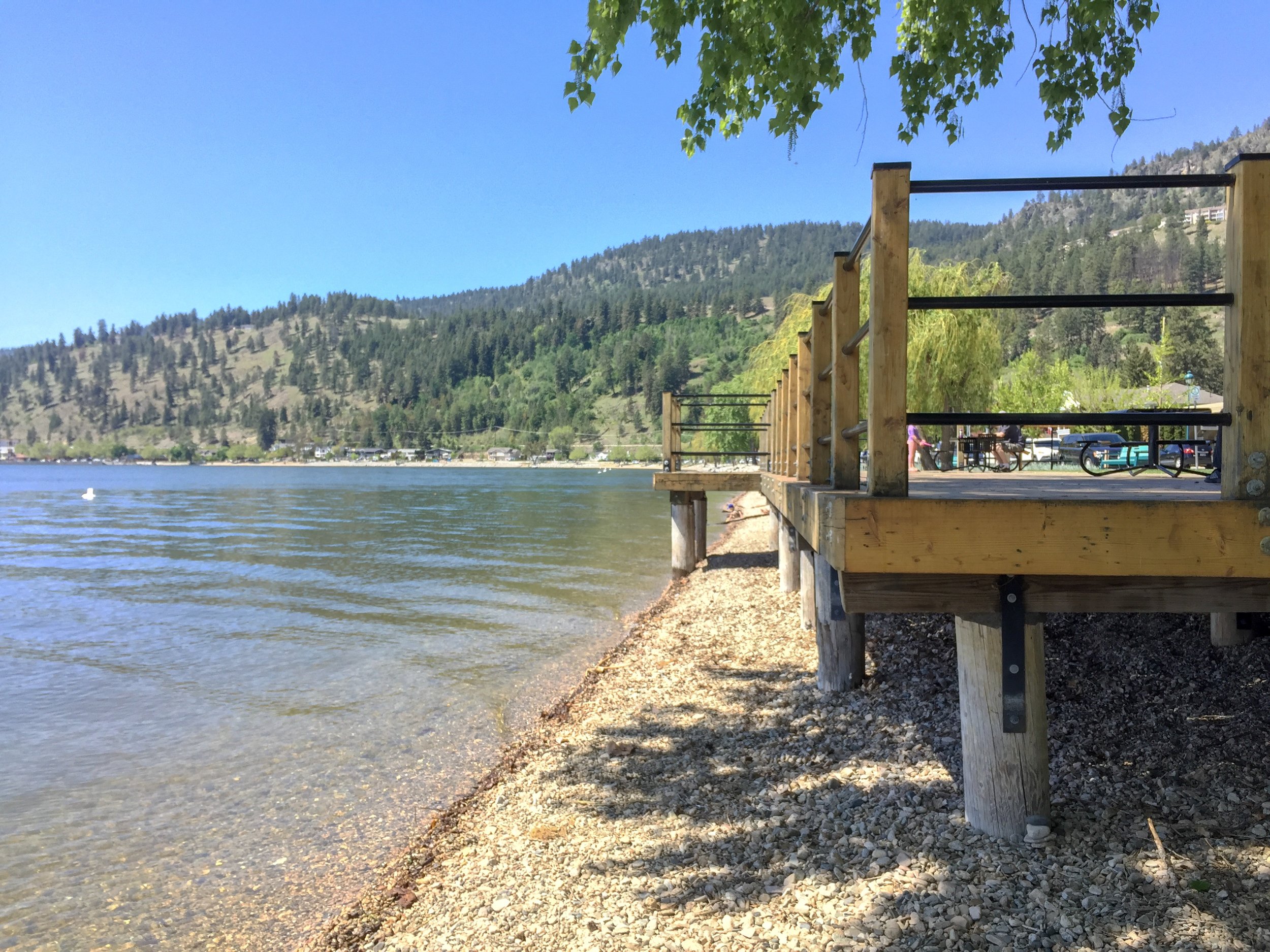 Beach Avenue Downtown Peachland Neighbourhood