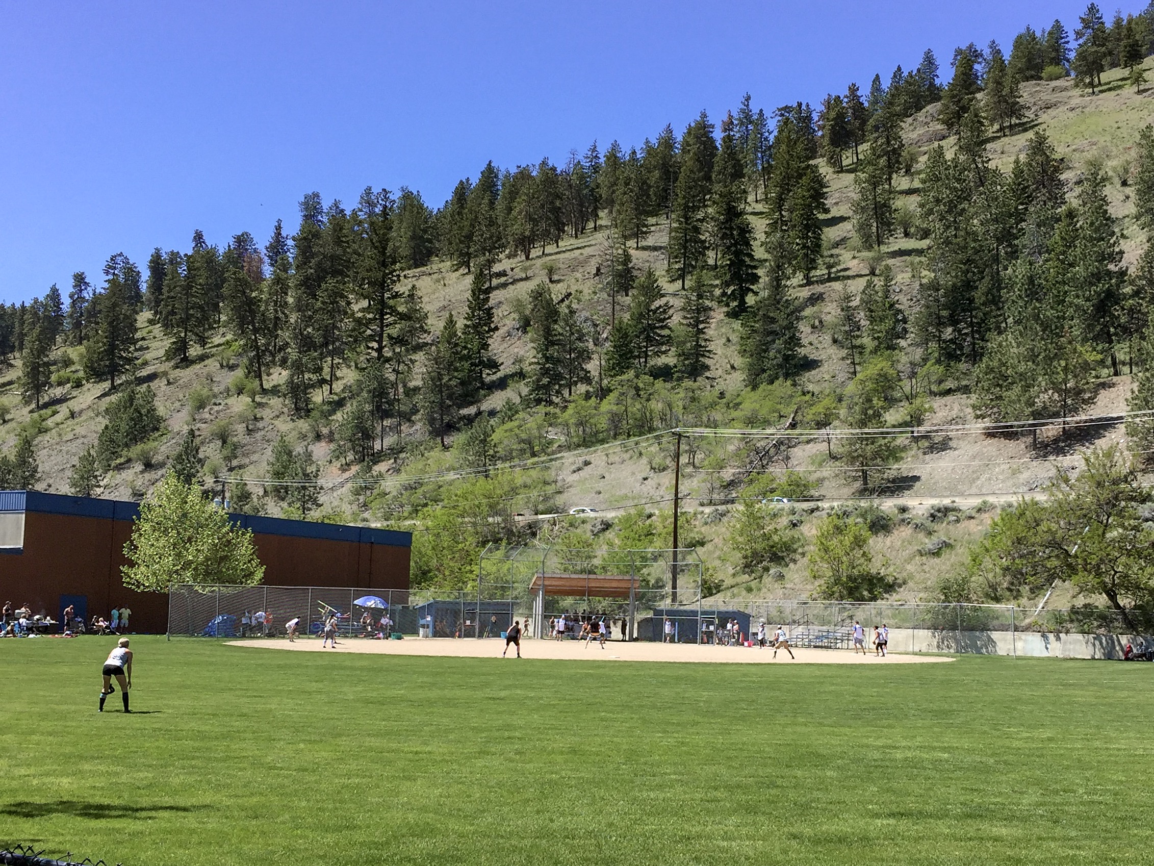 Cousins Park Beach Avenue Downtown Peachland Neighbourhood