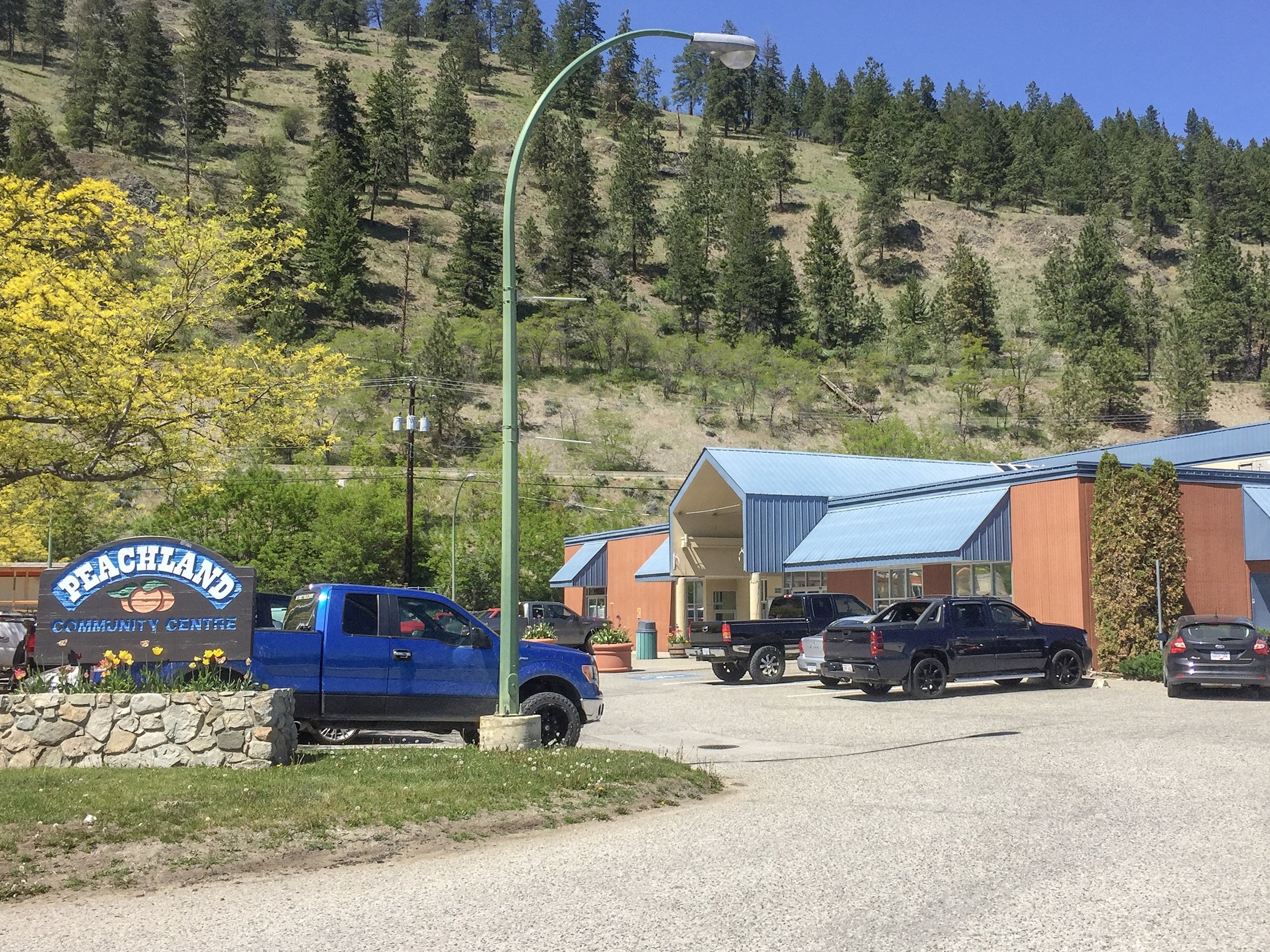 Peachland Community Centre on Beach Avenue Downtown Peachland