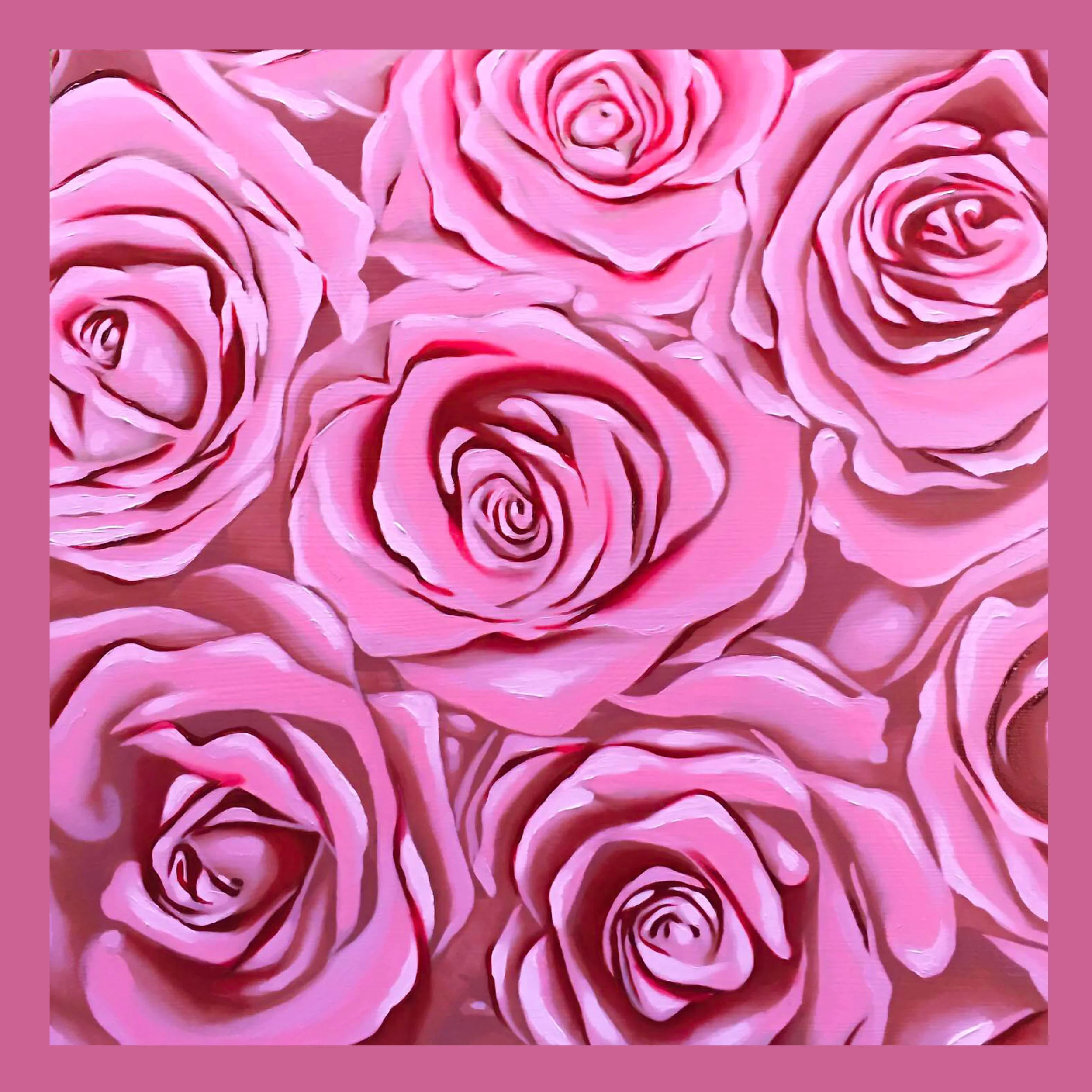   Untitled   Oil on Canvas  38x38 inches 