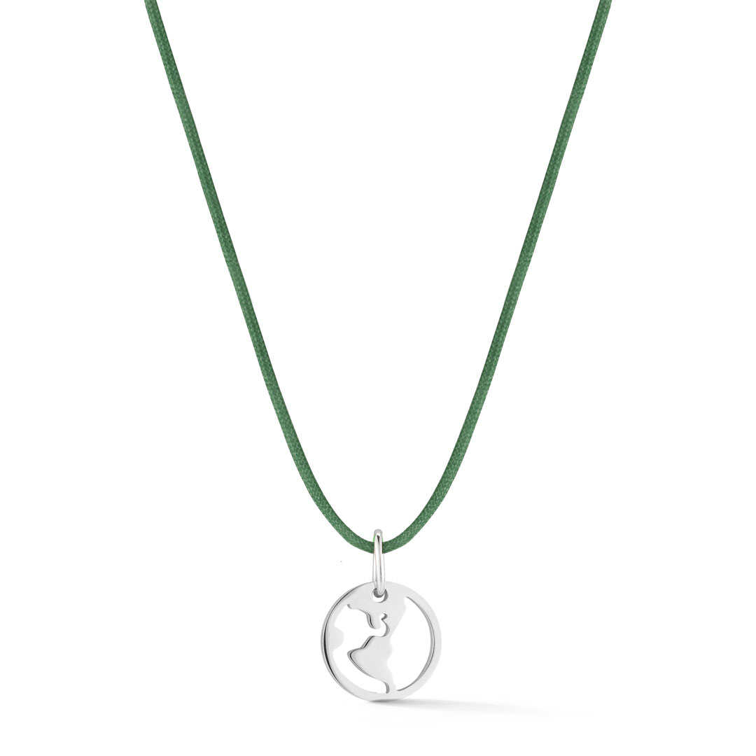 Silver/Green