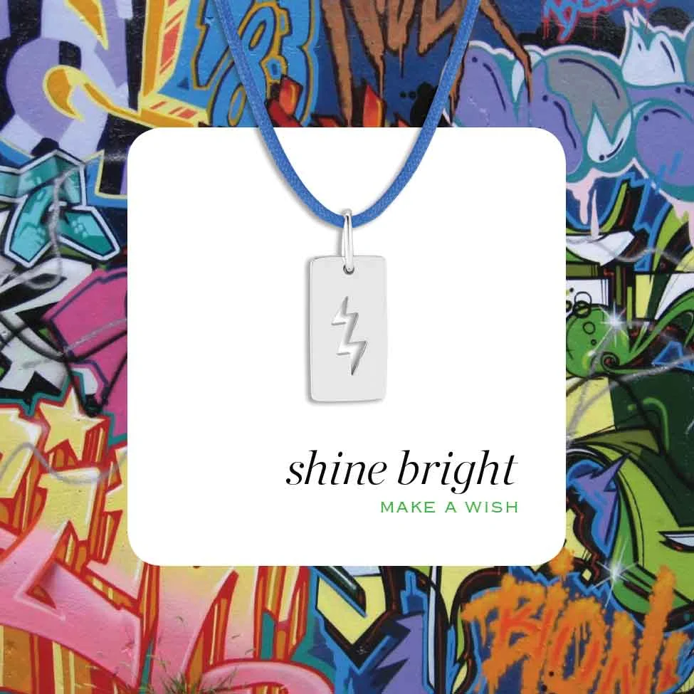 Lightening Bolt Charm Pendant