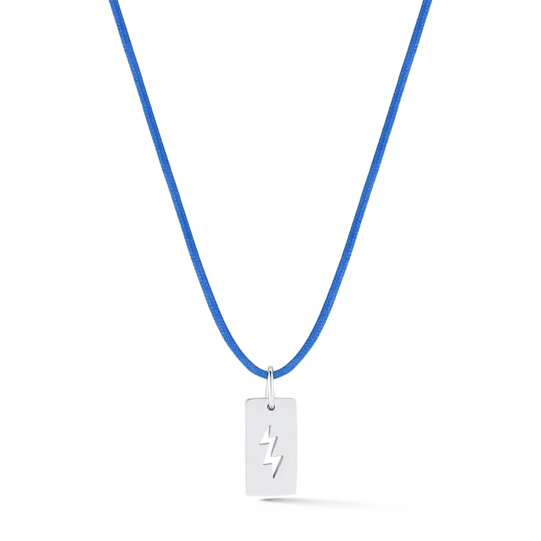 Silver/Blue