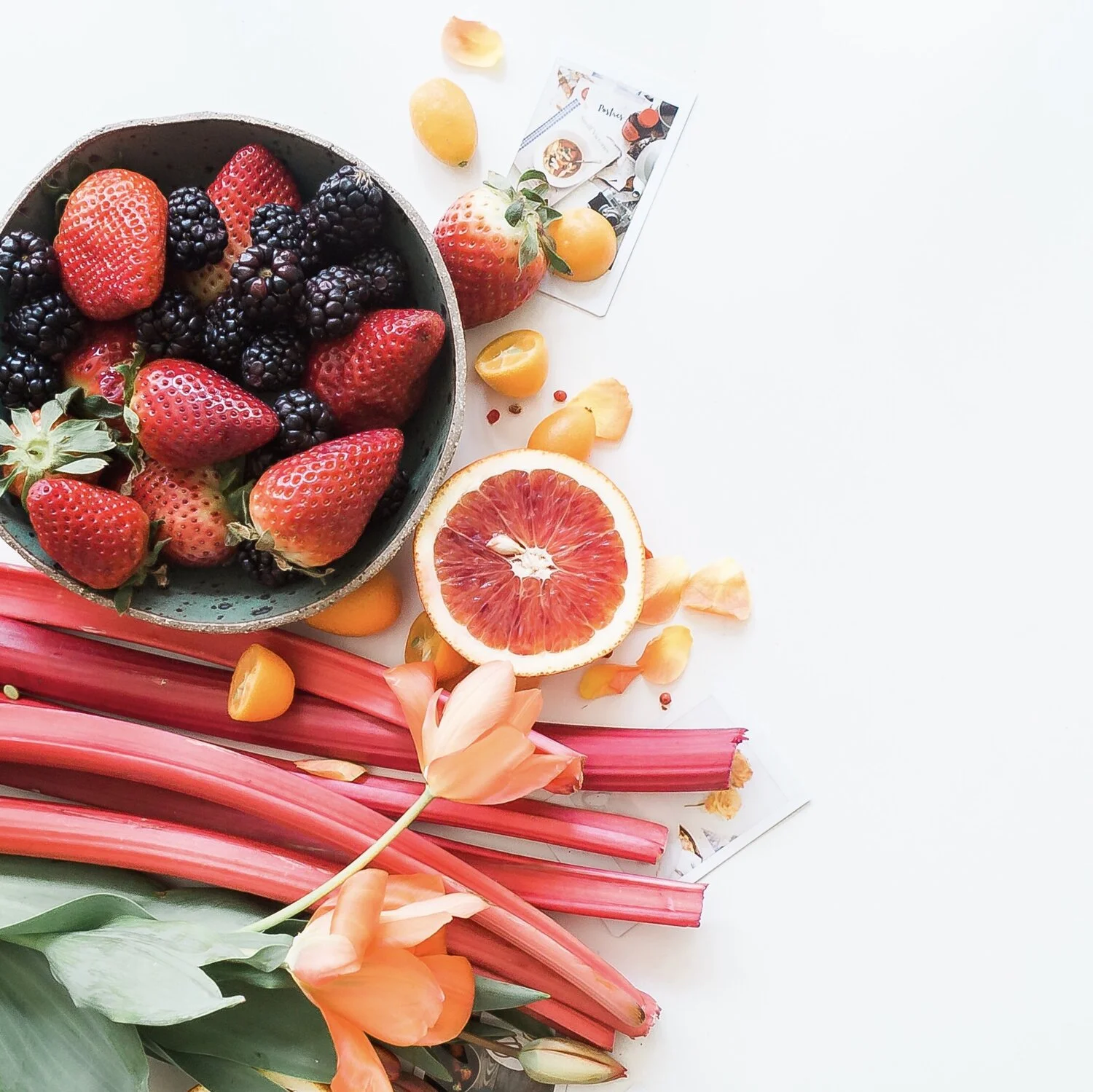 Photo of fruits + veggies, courtesy of Brooke Lark