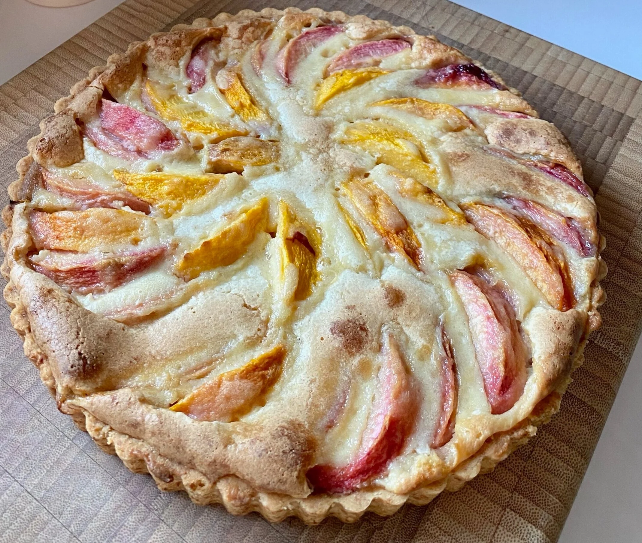 Summer Peach Tart