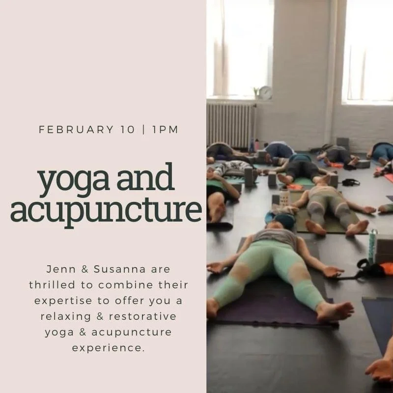 Yoga + Acupuncture Workshop