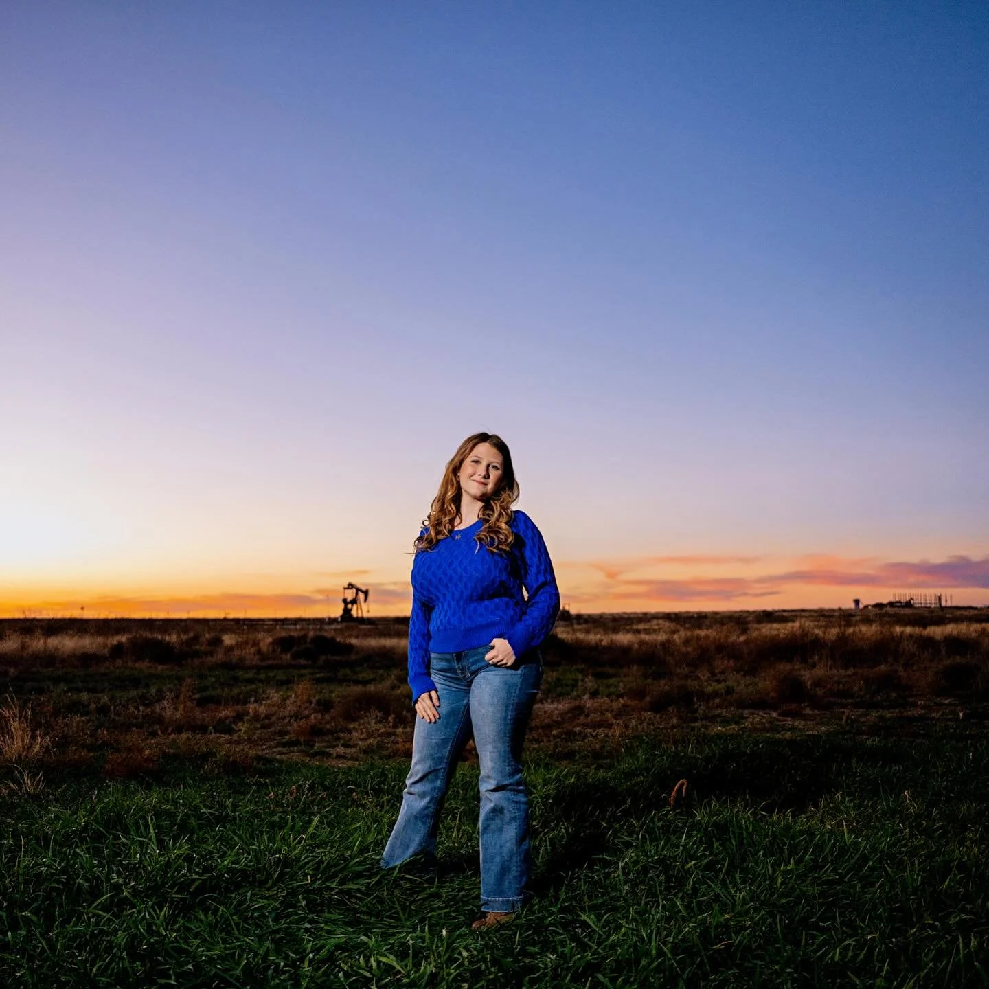 The sunset is almost as beautiful as this Senior. When this is the last image of the night, you know it was an epic session. #seniorsession #texassunset #shineon