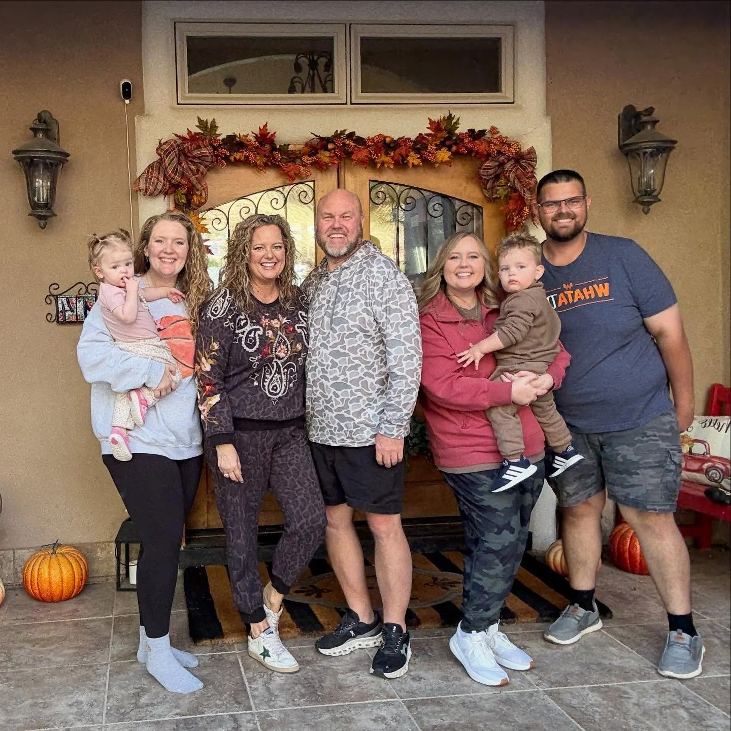 Forever thankful for our family.  Happy Thanksgiving from our family to yours! #thankful #blessed #shineon