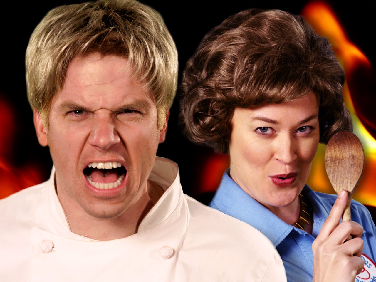 Who raps best: Gordon Ramsay vs. Julia Child?