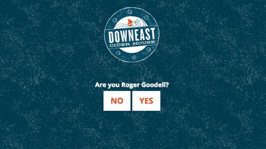Downeast Cider House is trolling NFL Commissioner Roger Goodell